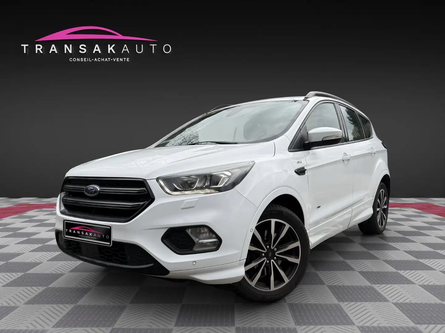 Ford Kuga ST-Line Blanc - 1