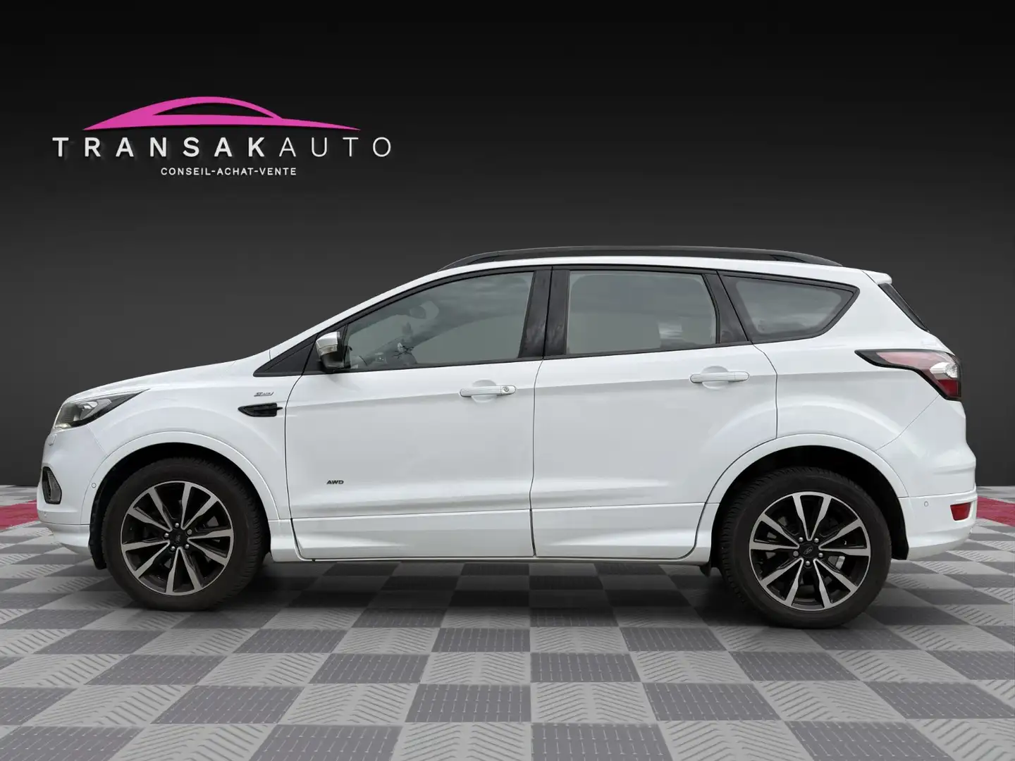 Ford Kuga ST-Line Blanc - 2