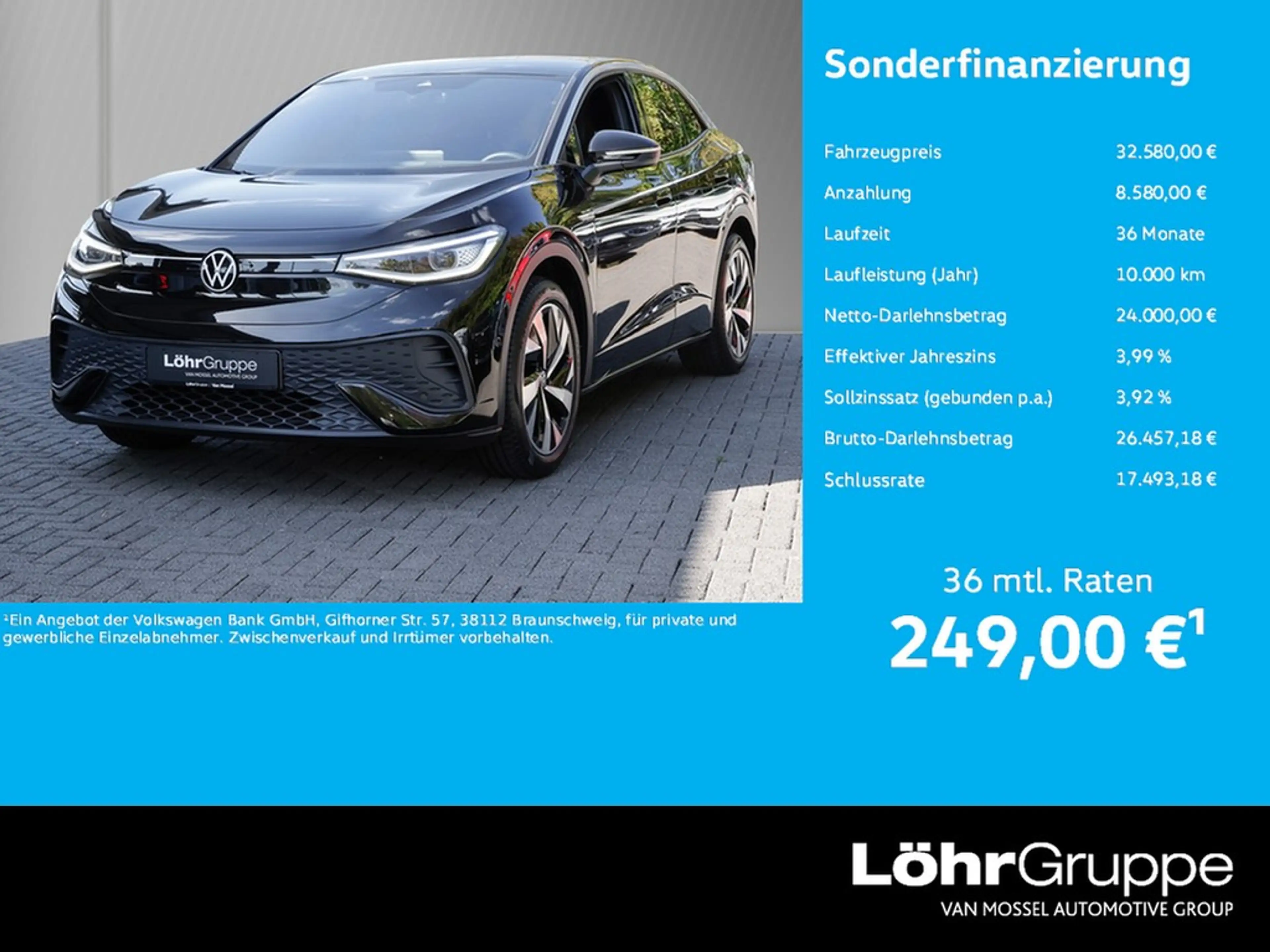 Volkswagen ID.5 Pro Performance "3,99%" Wärmepumpe, IQ.Light, R...