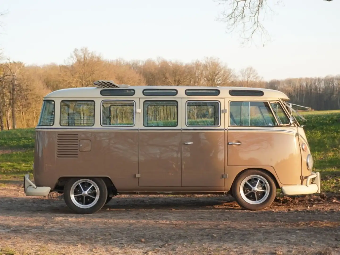 Volkswagen T1 T1 Replica Samba 23 Fenêtres Beige - 2