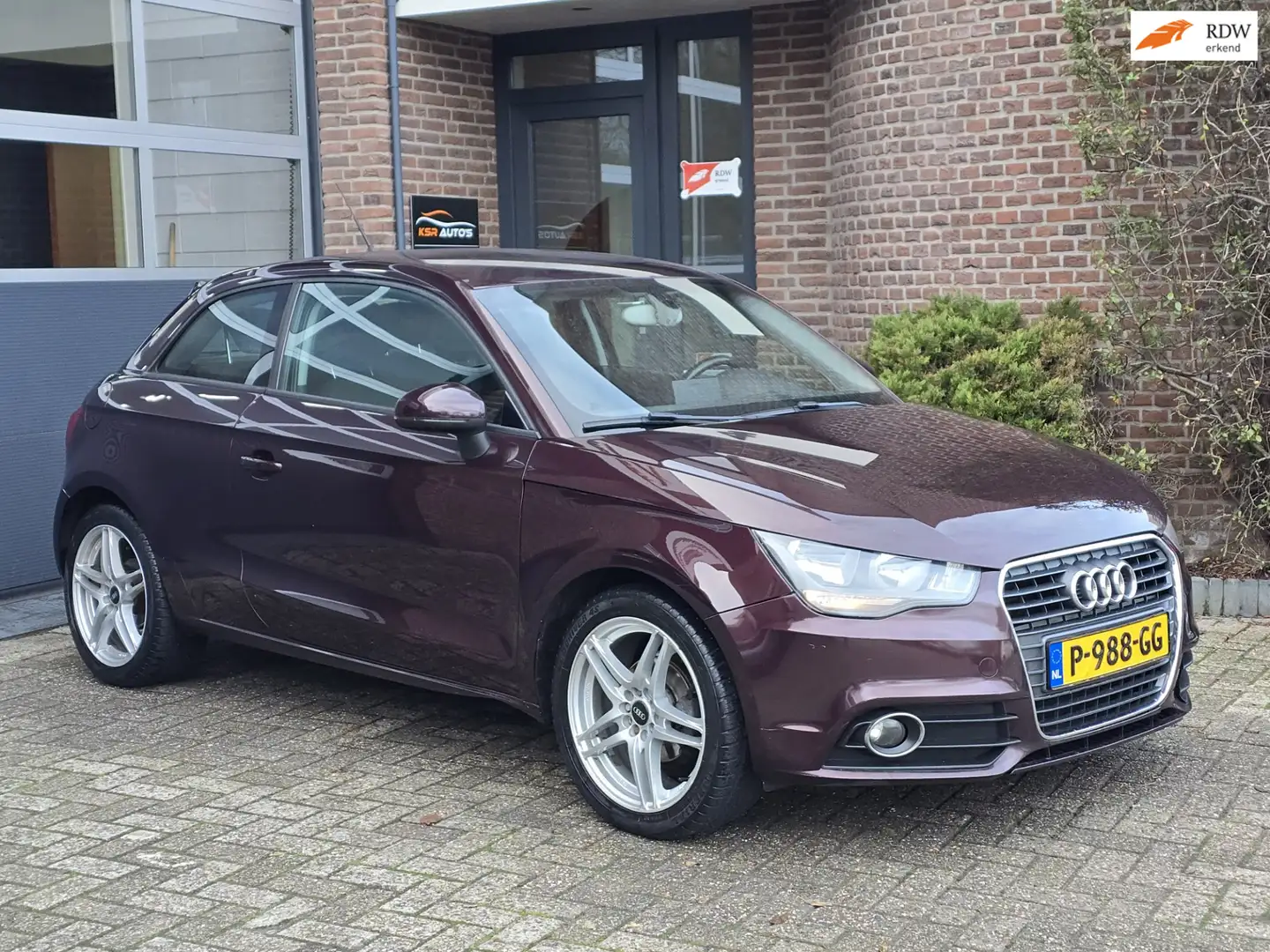 Audi A1 1.2 TFSI Attraction 3DR |Apk |Lm velgen Paars - 1