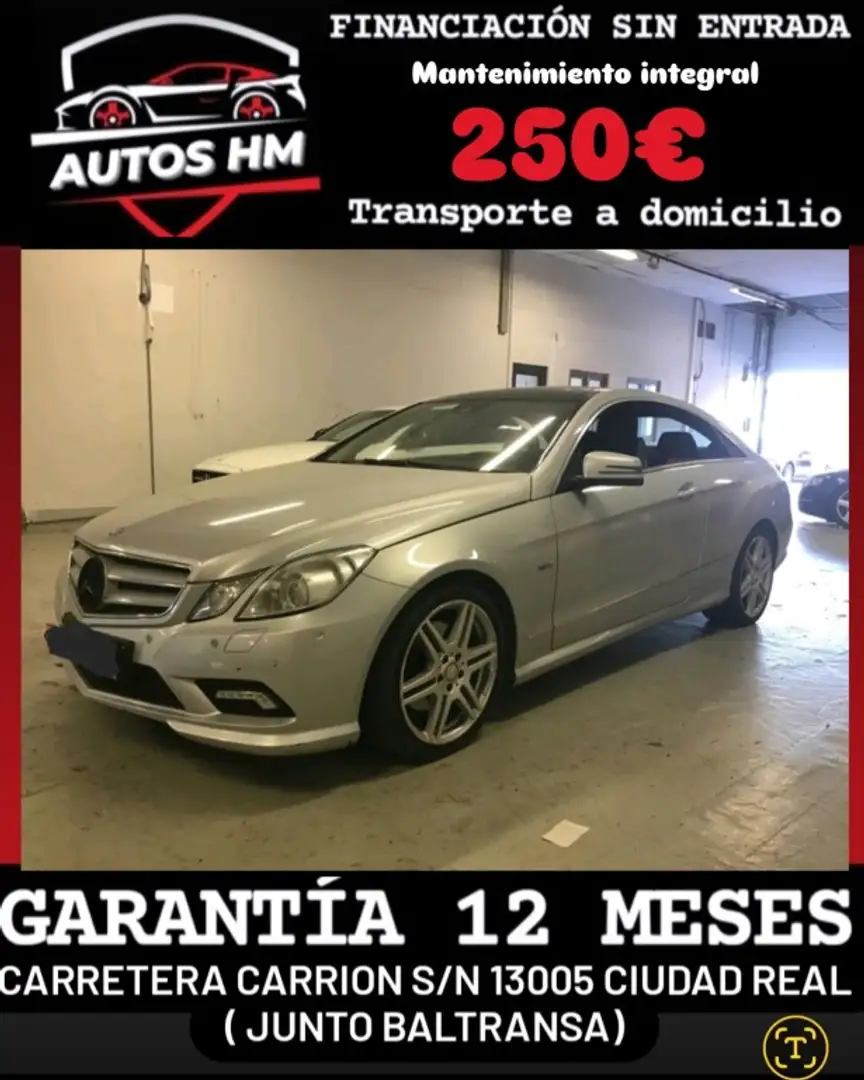 Mercedes-Benz E 250 Coupé 250CDI BE Gris - 1
