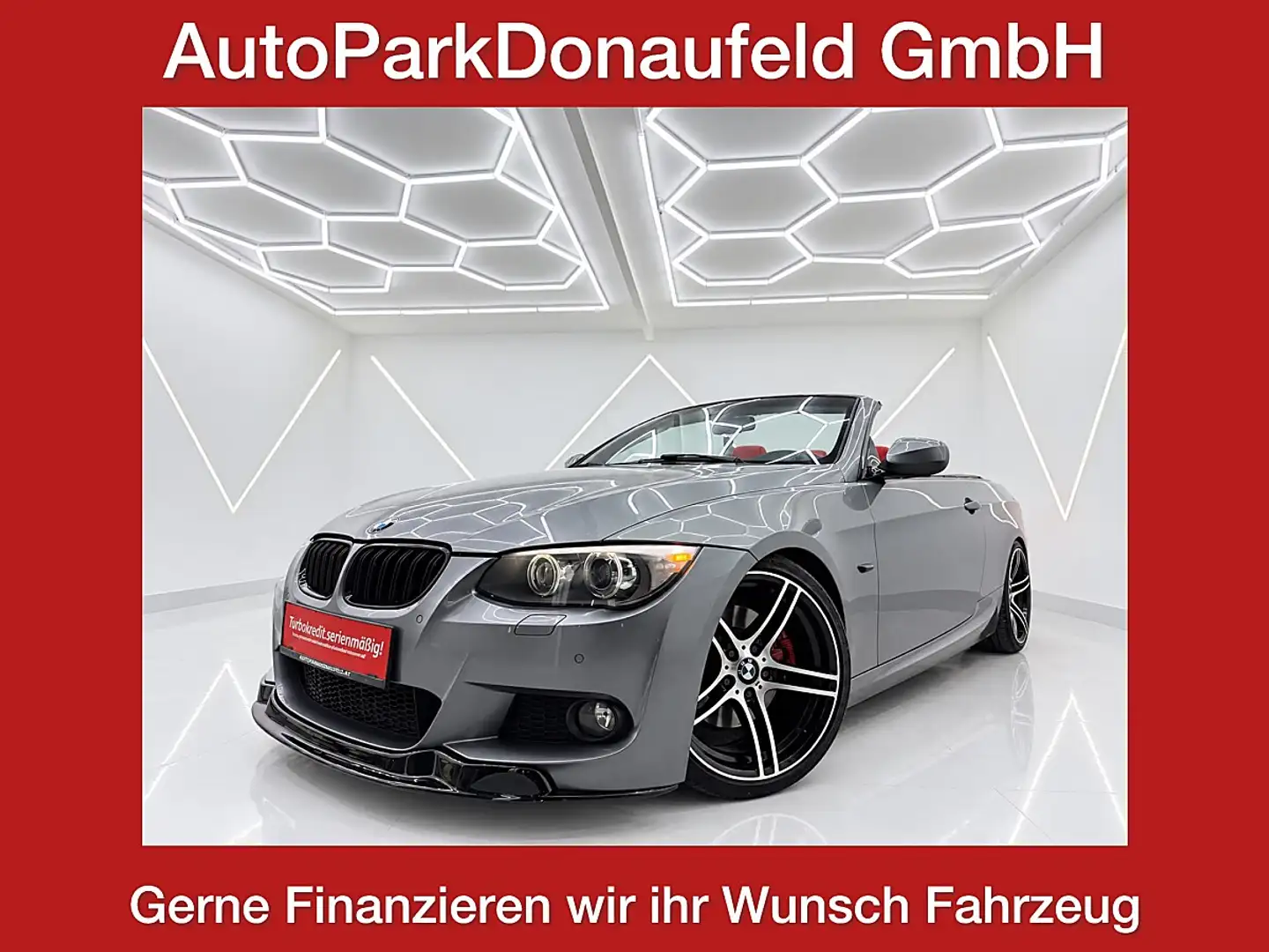 BMW 325 d Cabrio/Rote Lederausstattung/Eibach/Service H... Grau - 1