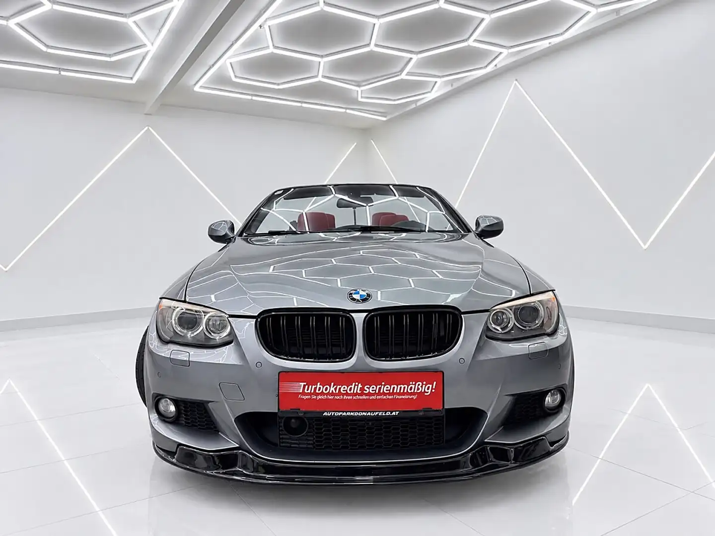 BMW 325 d Cabrio/Rote Lederausstattung/Eibach/Service H... Grau - 2