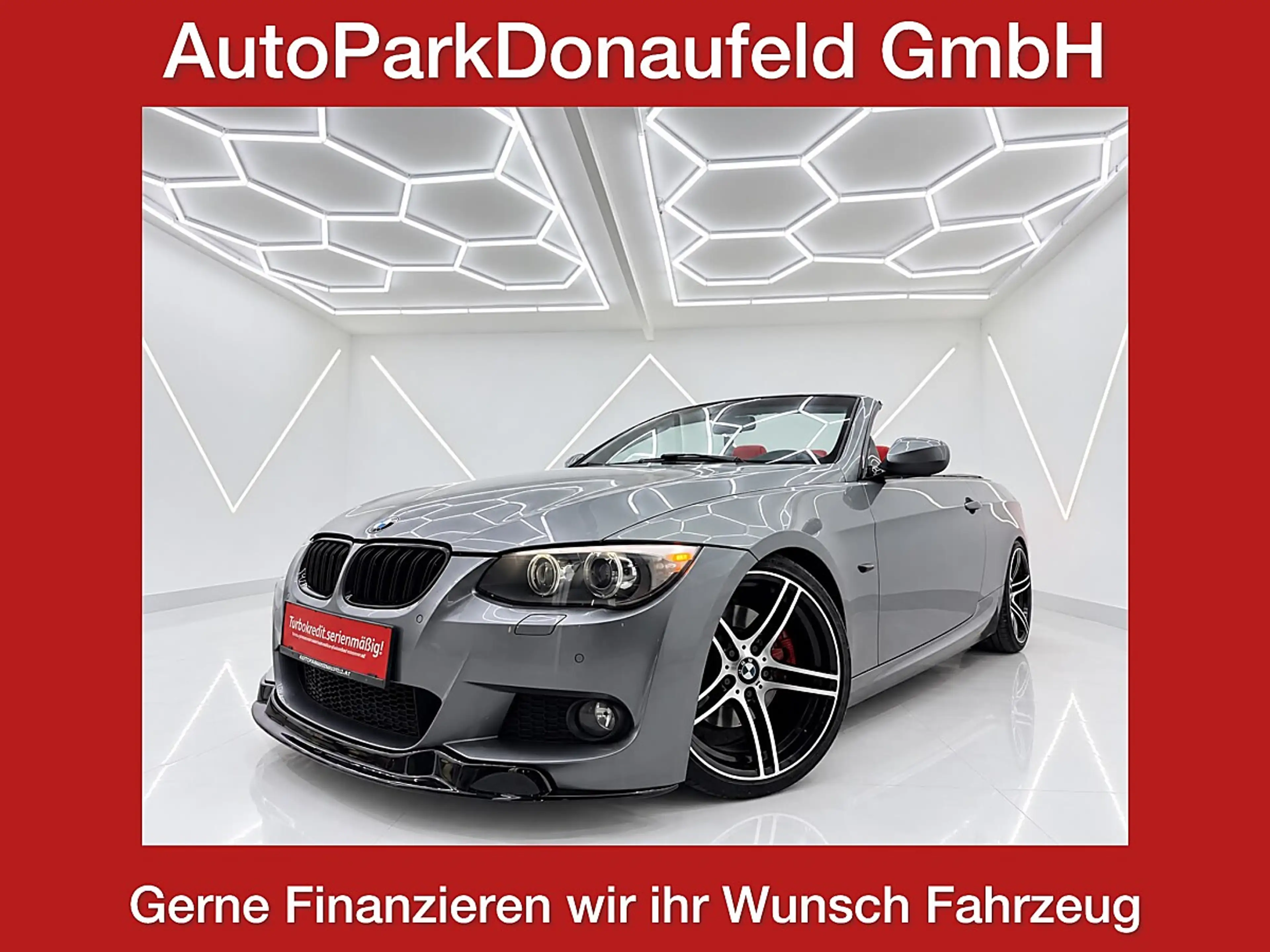 BMW 325 d Cabrio/Rote Lederausstattung/Eibach/Service H...
