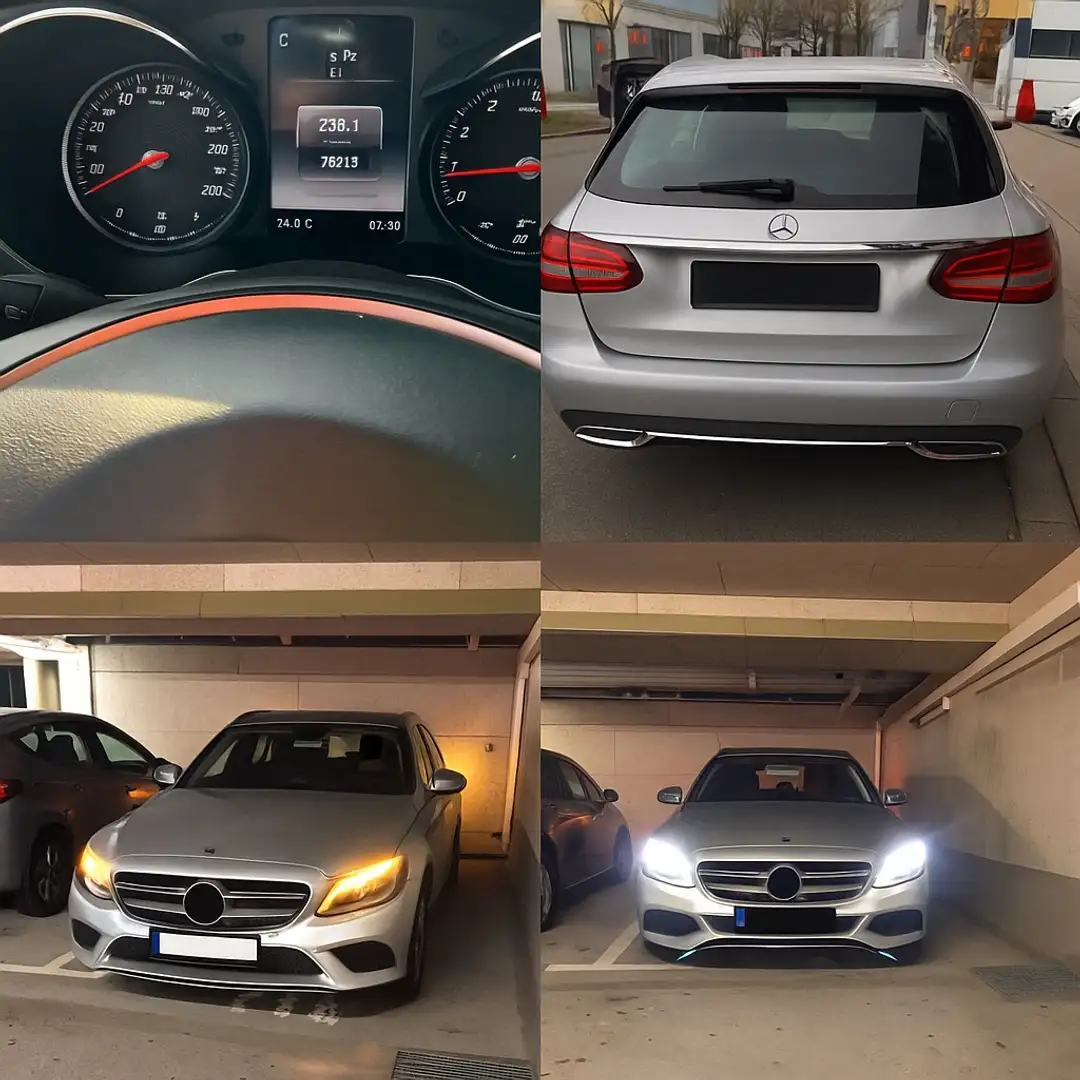 Mercedes-Benz C 250 C-Klasse T-Modell T 9G-TRONIC Avantgarde Silber - 2