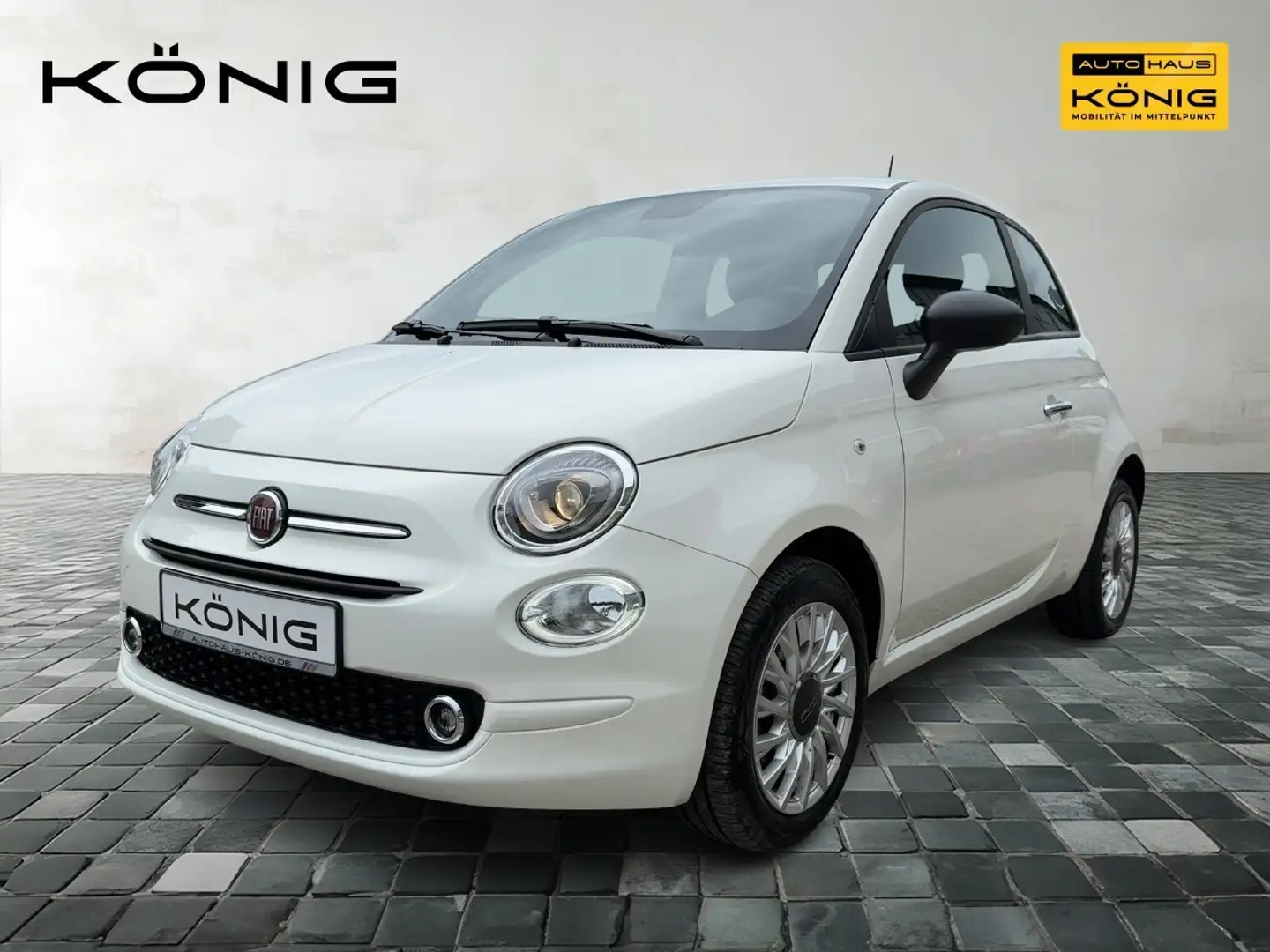 Fiat 500 MY23 1.0 Klima Navigation PDC Komfortpaket Bianco - 1