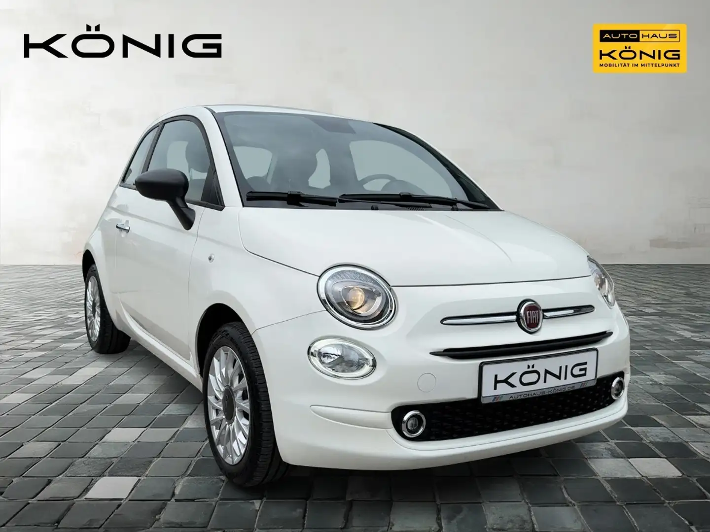 Fiat 500 MY23 1.0 Klima Navigation PDC Komfortpaket Bianco - 2