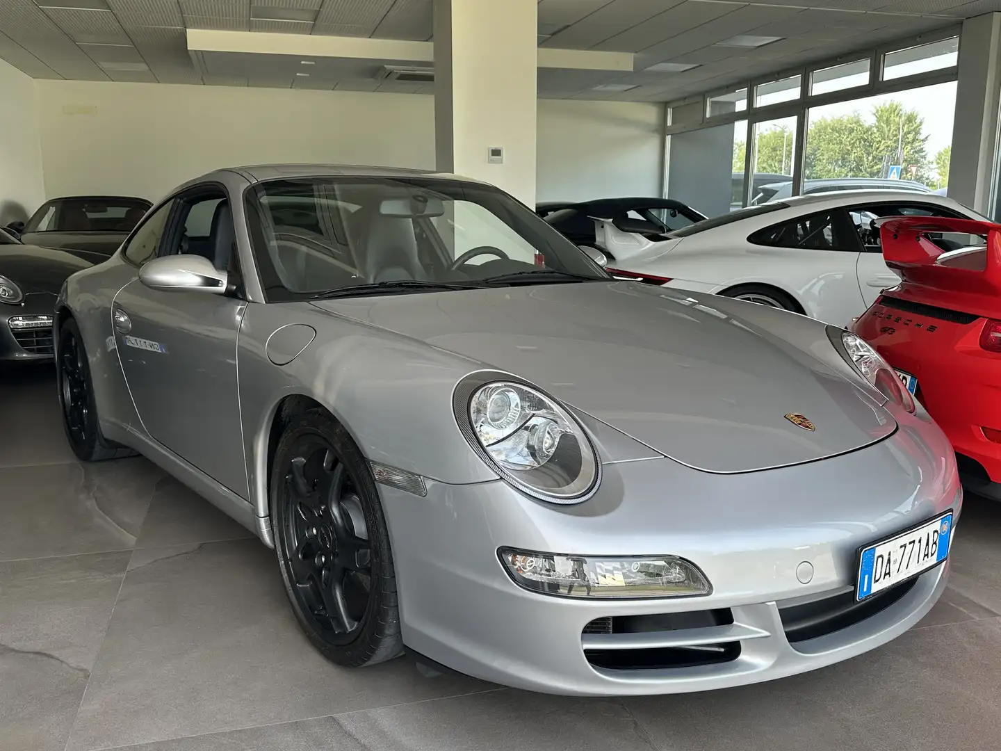 Porsche 997 911 Coupe 3.6 Carrera  UFF ITA  FATTURE TAGLIANDI Argento - 1