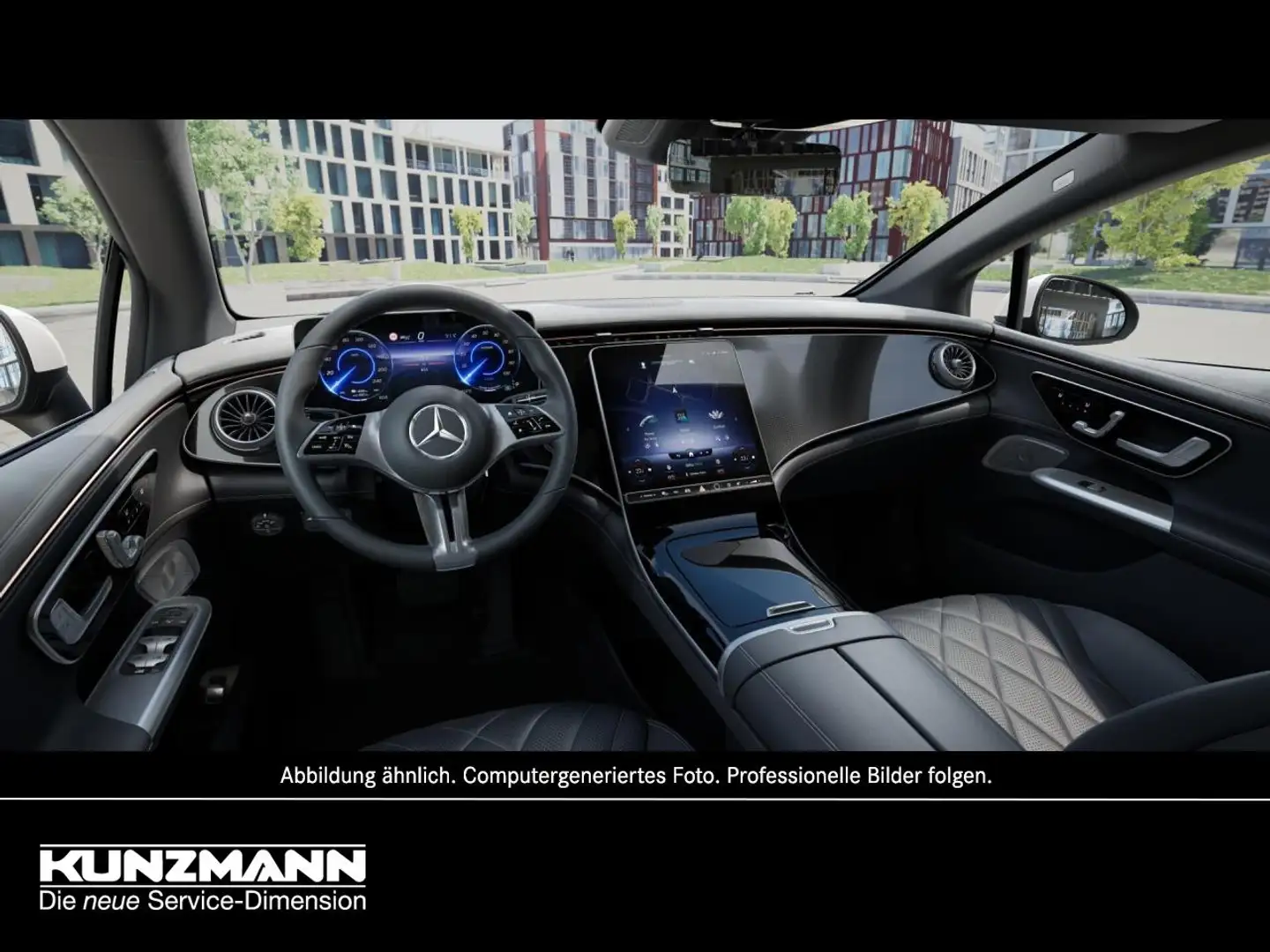 Mercedes-Benz EQE 300 Panorama Airmatic HUD 360° NP 105.476€ Blanco - 2