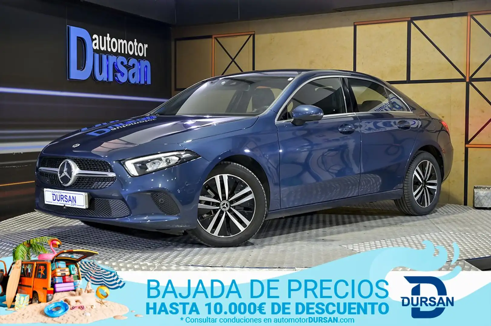 Mercedes-Benz E 250 Sedan Azul - 1