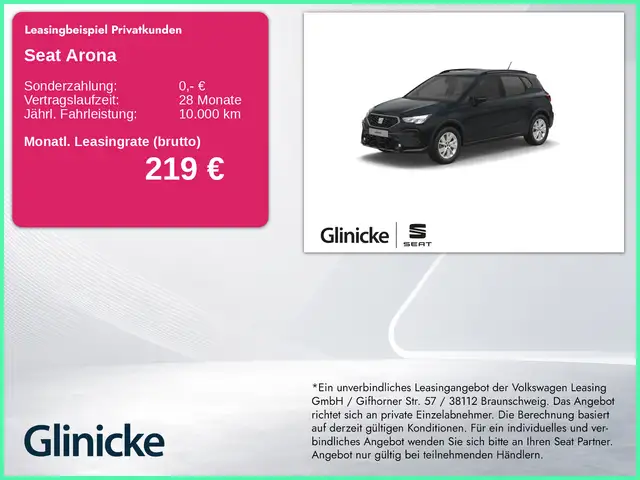 SEAT Arona Style 1.0 TSI 85 kW (116 PS) 7-Gang-DSG*SO