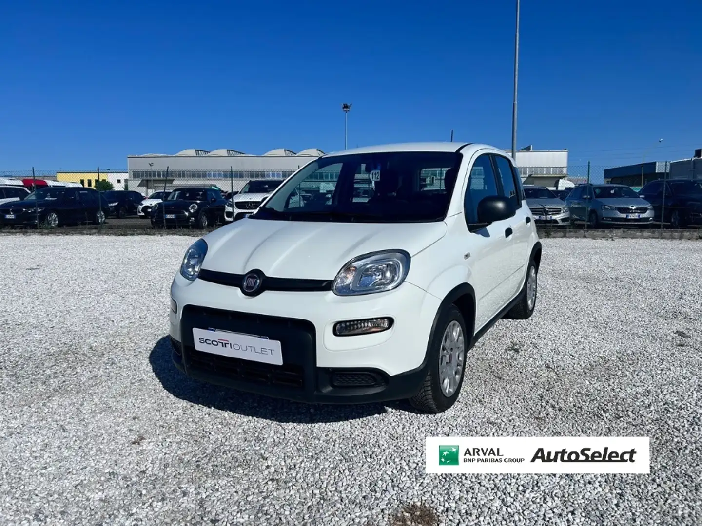 Fiat New Panda 1.0 FireFly Hybrid Weiß - 1