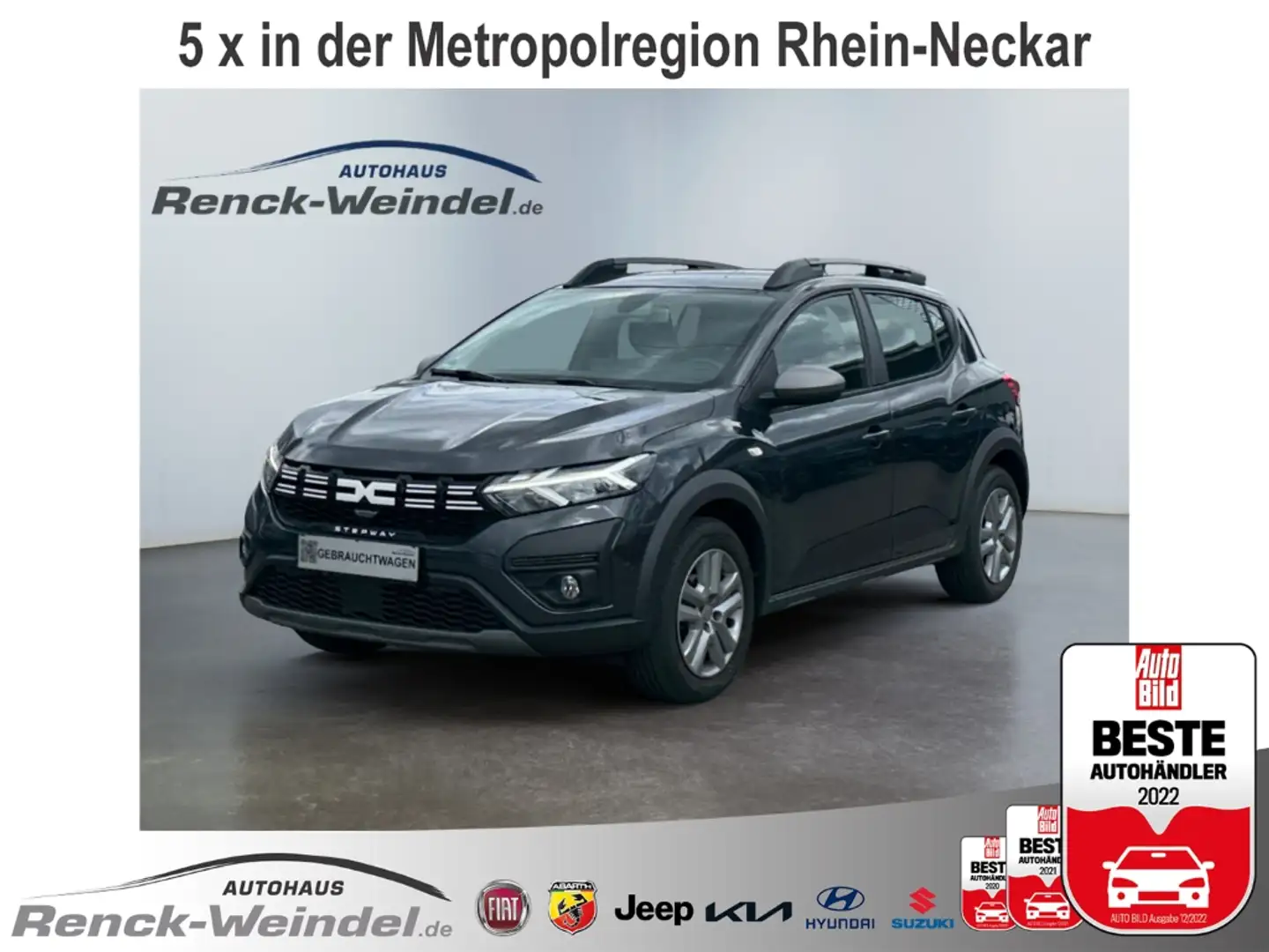 Dacia Sandero III Stepway Expression 1.0 Navi Klima Rückfahrkam. Gris - 1