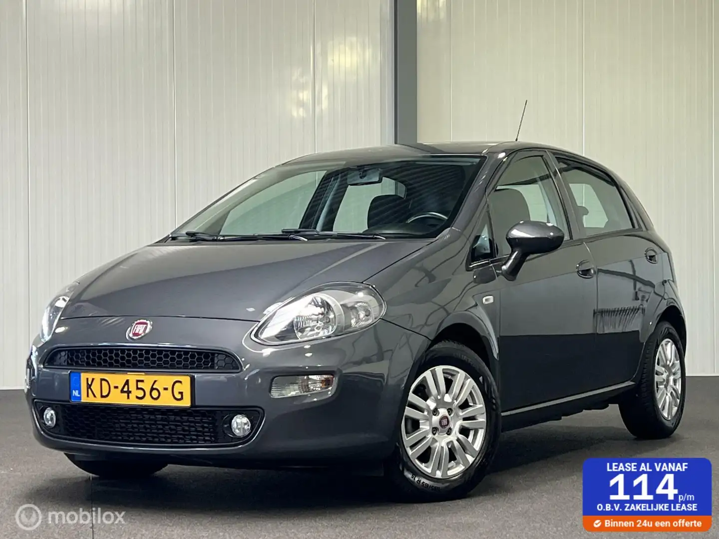 Fiat Punto Evo 0.9 TwinAir Lounge [ NAP climate cruise LM ] Šedá - 1