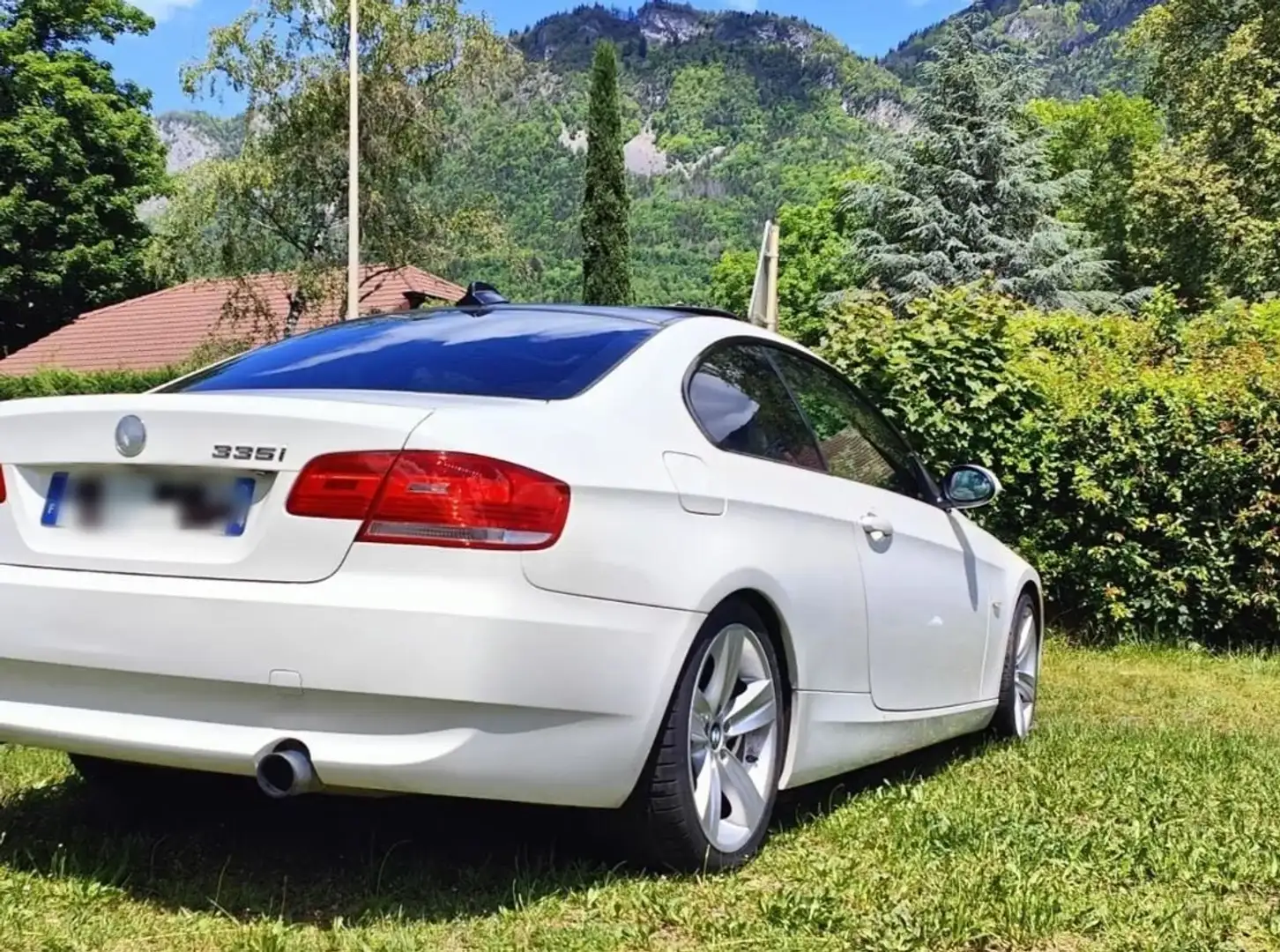 BMW 335 335i 306ch Luxe A Blanc - 2