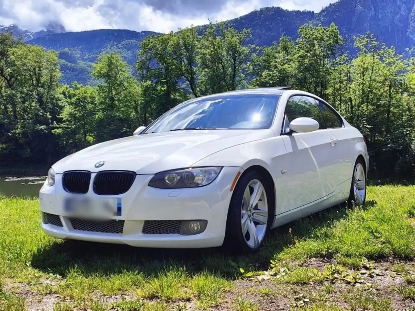 BMW 335 335i 306ch Luxe A Blanc - 1