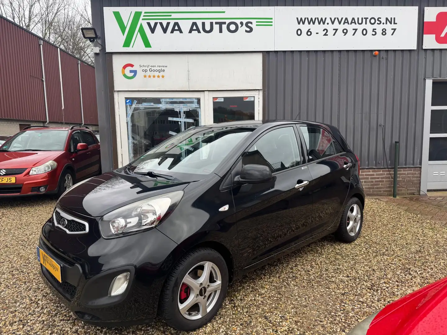 Kia Picanto 1.0 airco, elektr ramen, scherm met Bluetooth, APK Noir - 1