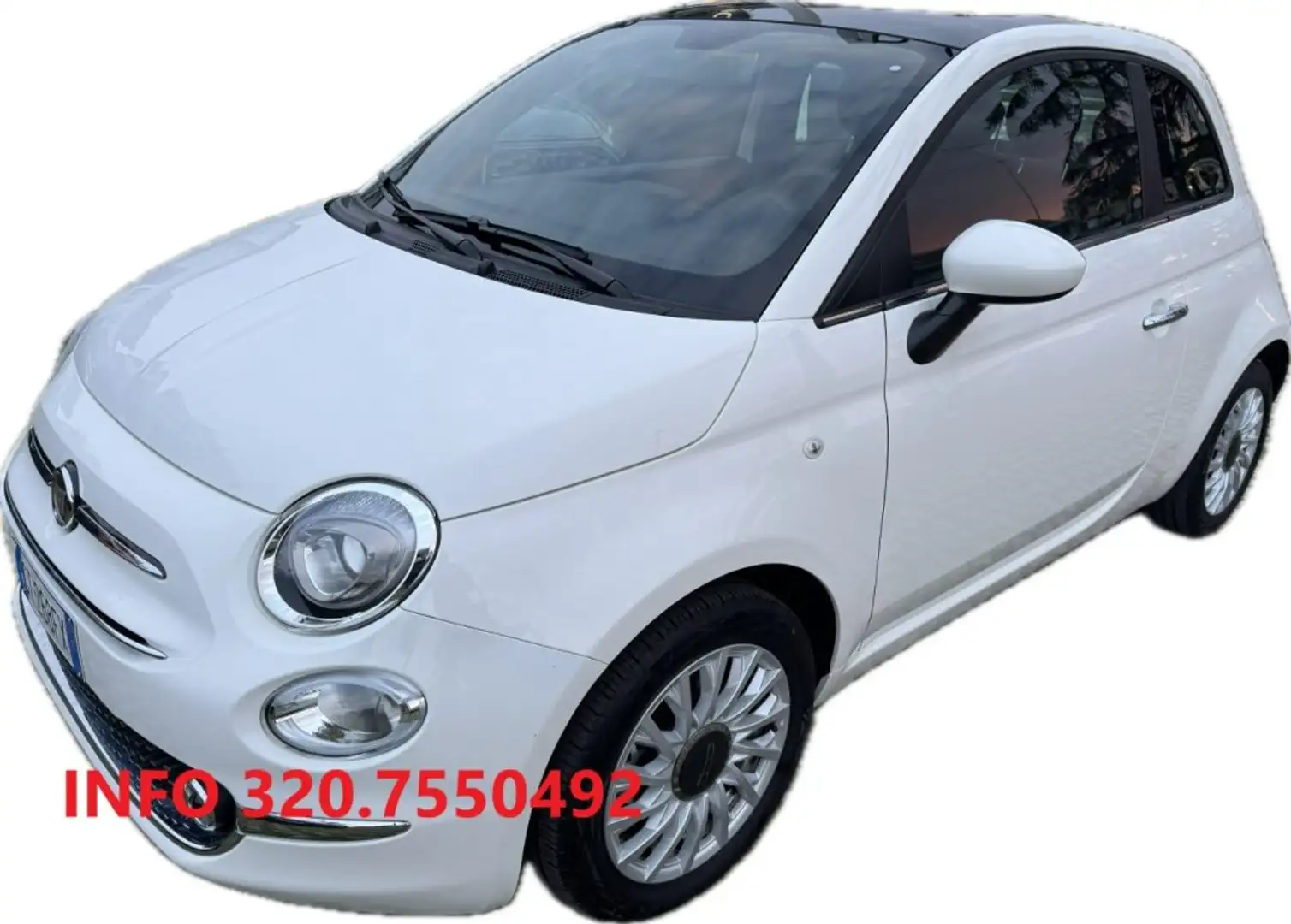 Fiat 500 1.0 Hybrid Dolcevita ITALIANA NO VINCOLI KM CERTIF Bianco - 1