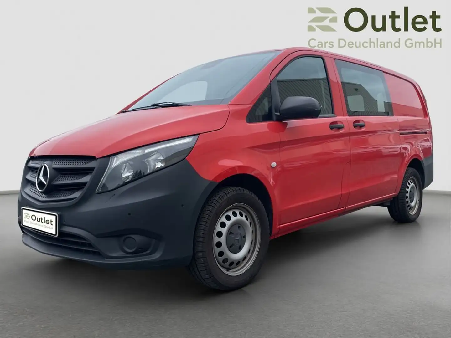 Mercedes-Benz Vito Kasten Lang 114 CDI 4x4 Aut. Rouge - 1