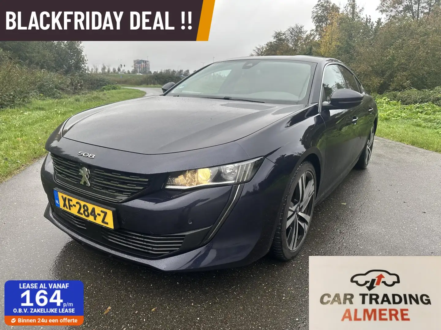Peugeot 508 1.5 BlueHDI Blue Lease Active 196 DKM NAP €9950 Blauw - 1