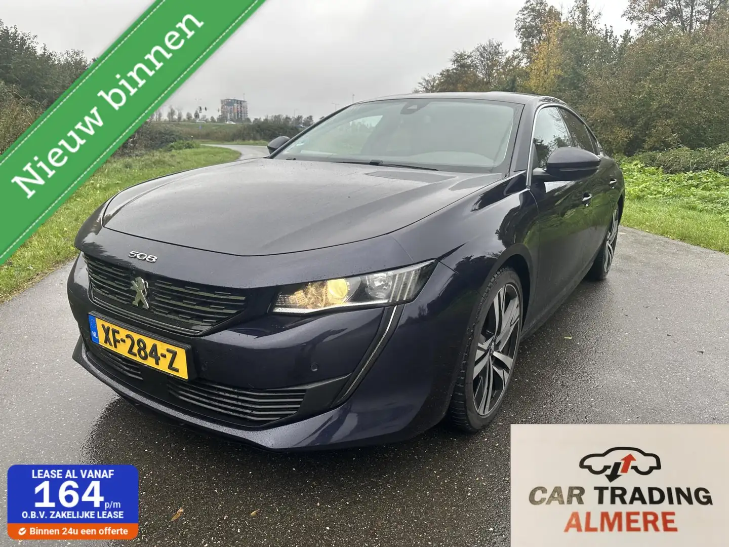 Peugeot 508 1.5 BlueHDI Blue Lease Active 196 DKM NAP €9950 Albastru - 1