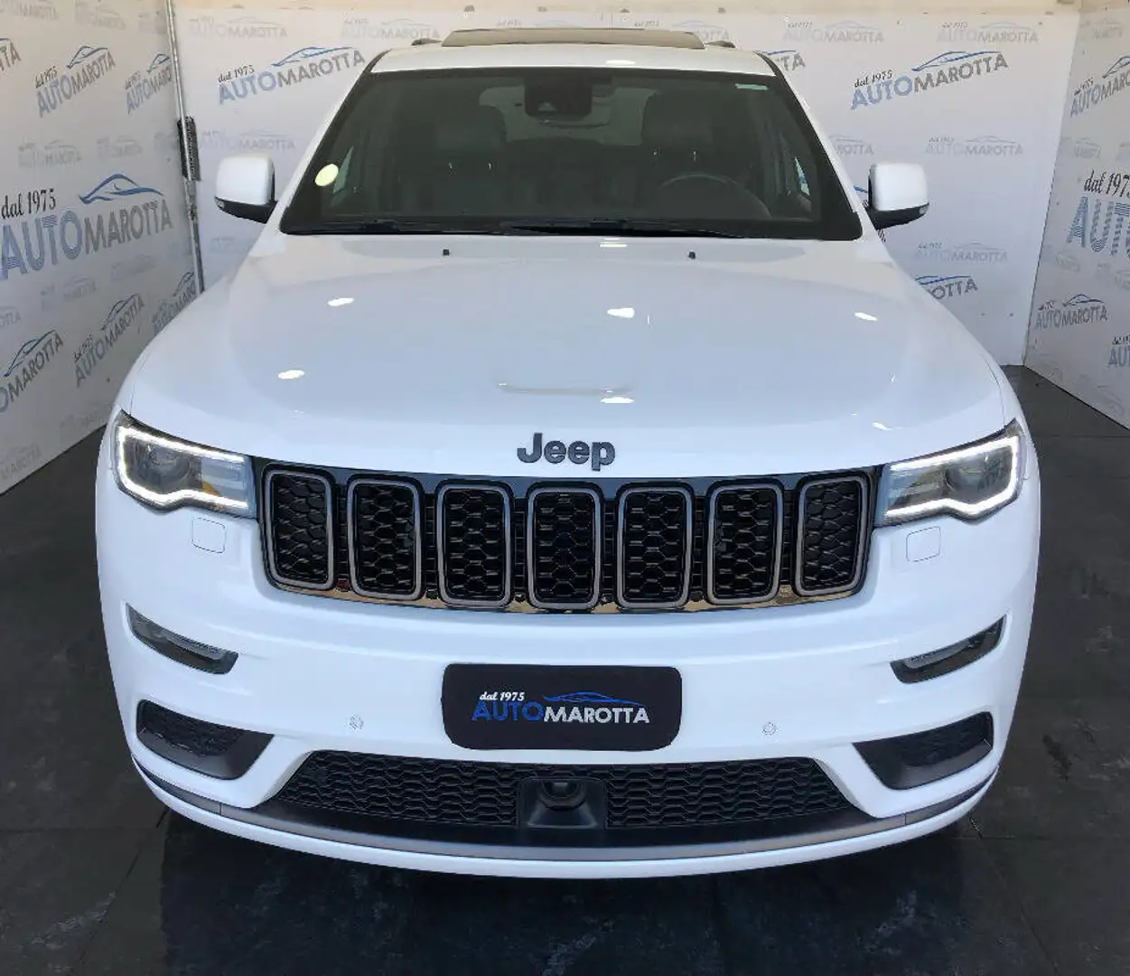 Jeep Grand Cherokee 3.0 V6 S Model 250cv auto TETTO! PELLE! Blanc - 2