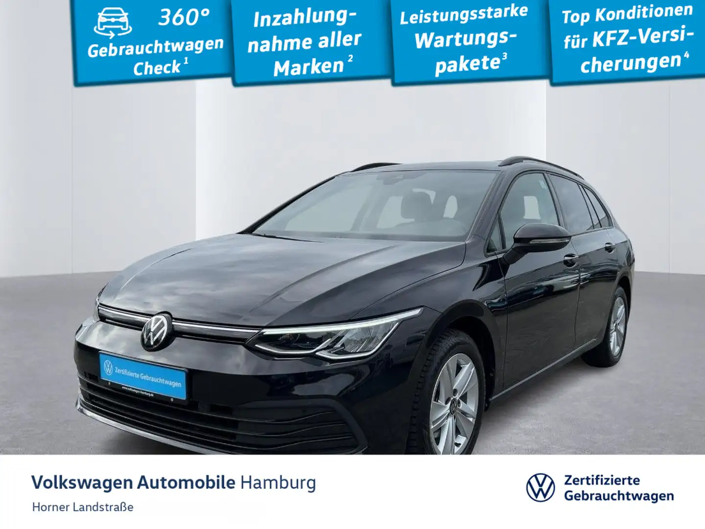 Volkswagen Golf Variant Golf VIII Variant Life 1.0 TSI Navi Sitzheizung Schwarz - 1