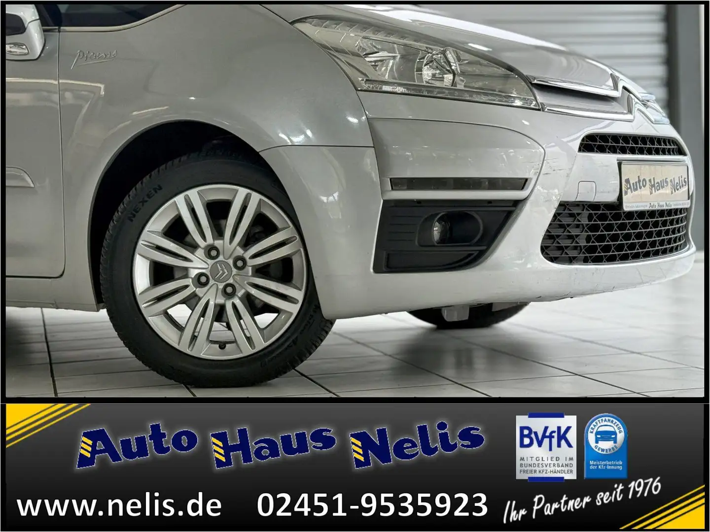 Citroen C4 Picasso 1,6 16V Tendence Pano-Frontscheibe 2- Grau - 2
