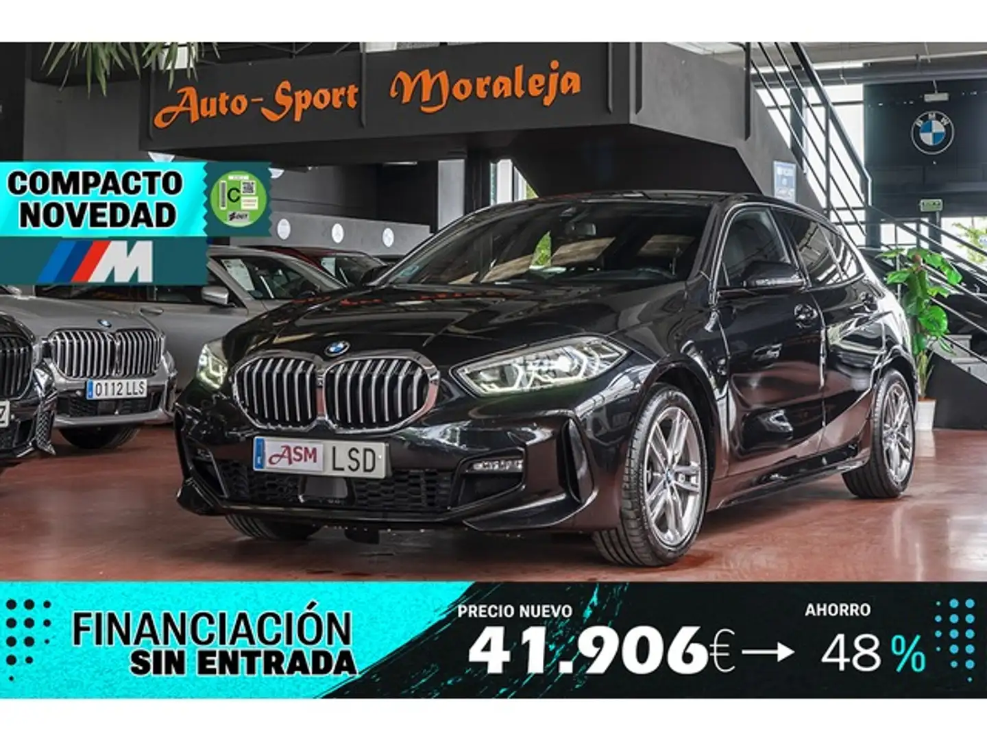 BMW 118 118i Negro - 1