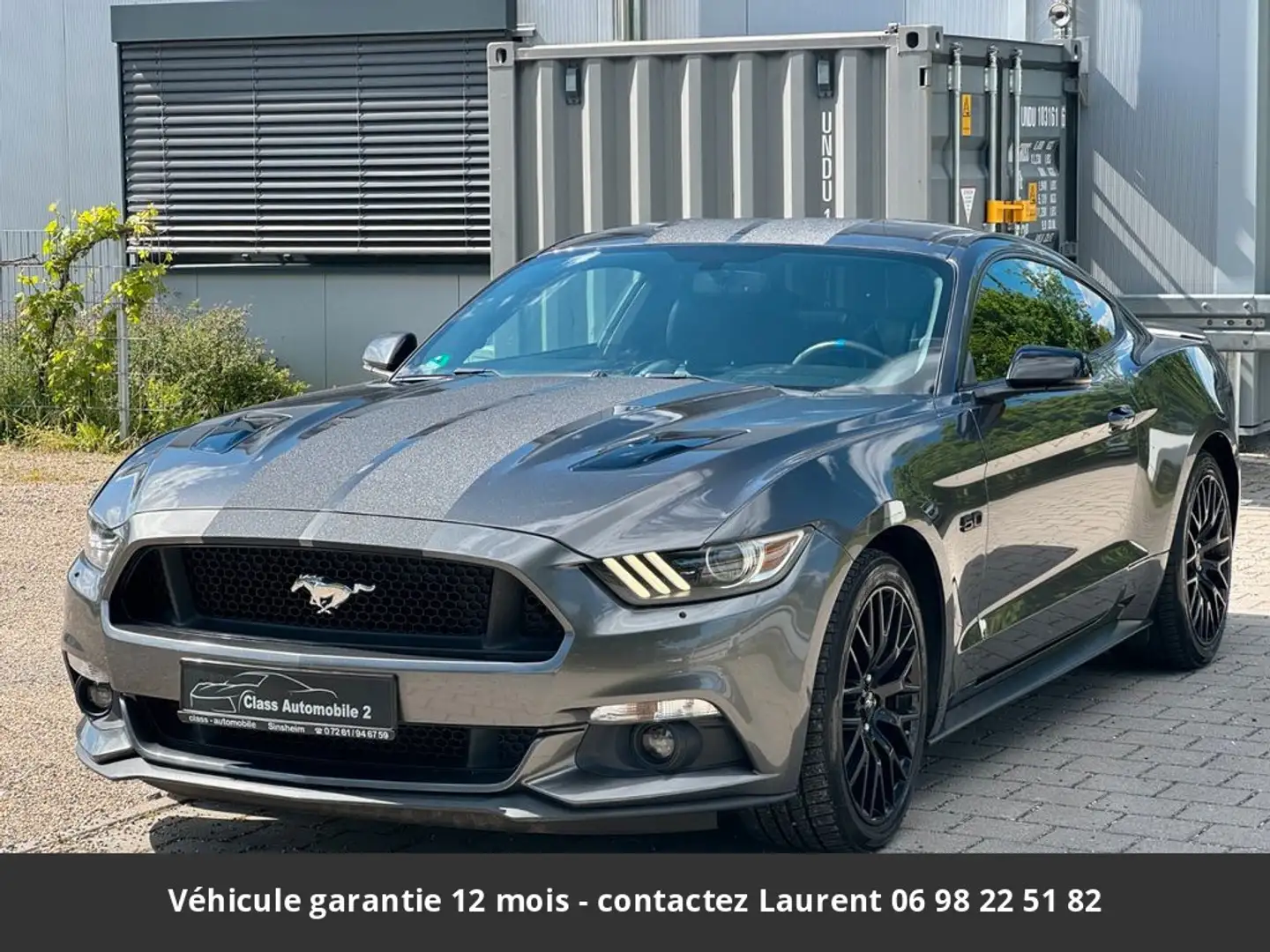 Ford Mustang Premium Tout compris hors homologation 4500e Gris - 1