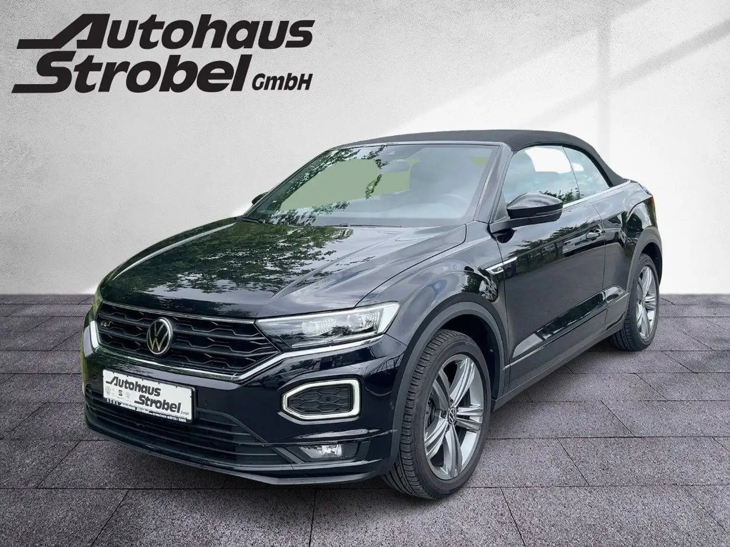 Volkswagen T-Roc 1.5 TSI DSG R-Line ACC LED Navi Schwarz - 2