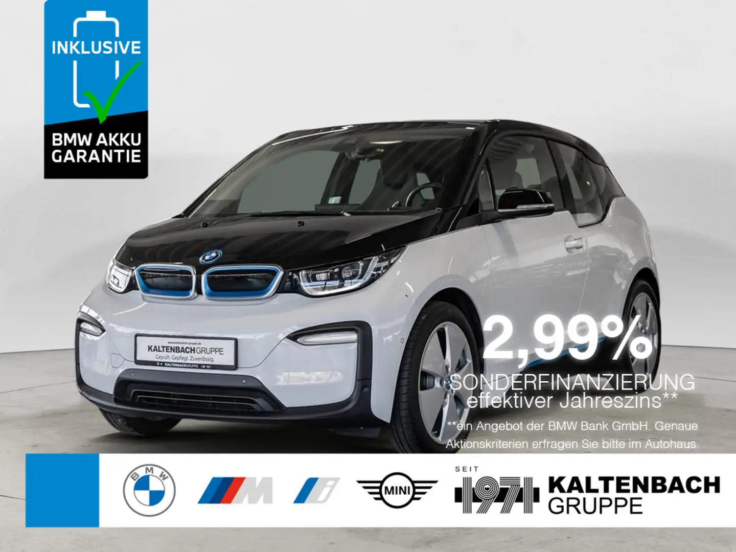 BMW i3 120Ah LED SCHEINWERFER NAVI KAMERA PDC Weiß - 1