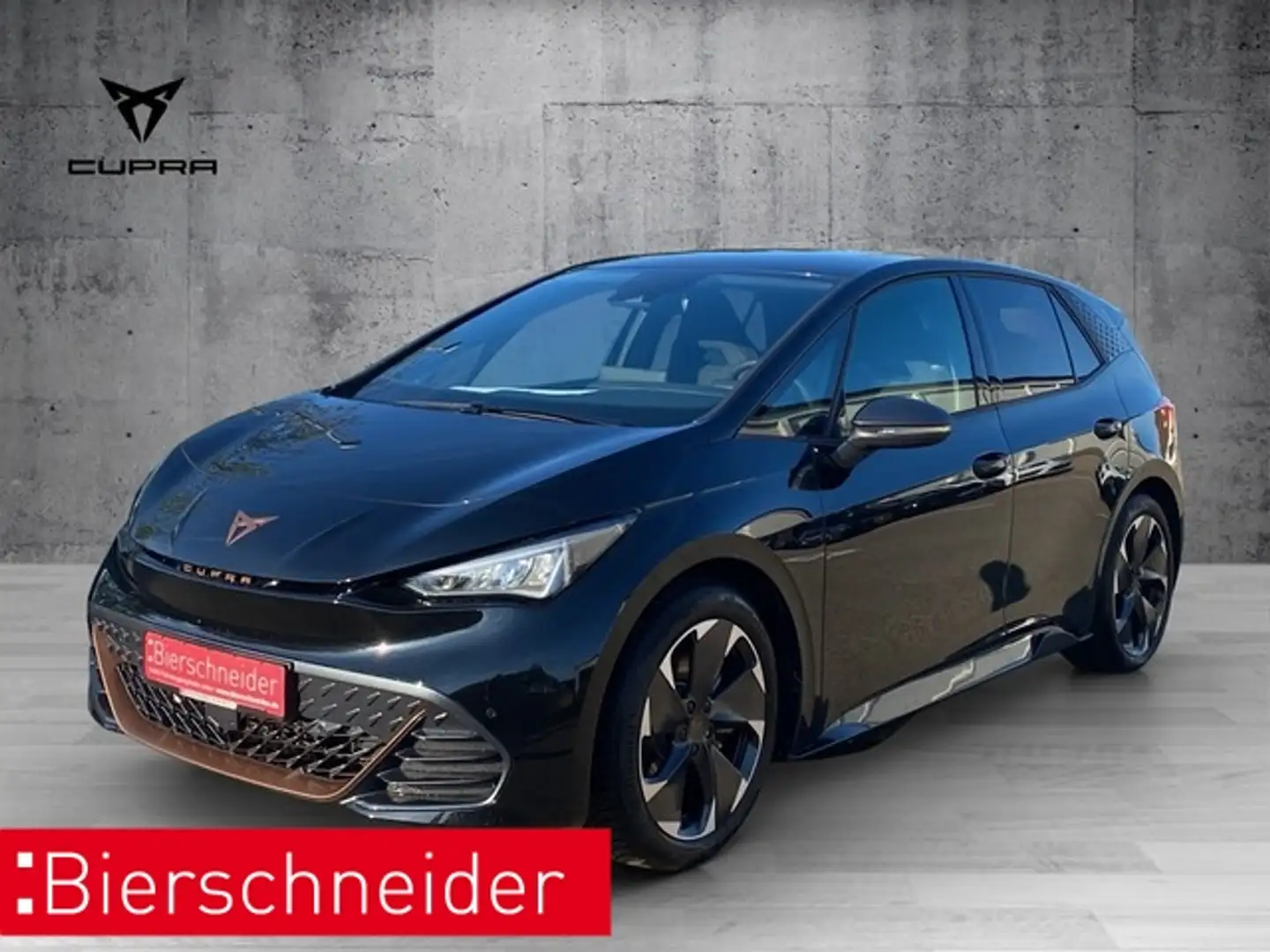 CUPRA Born 170 kW 77 kWh ab 349EUR 0EUR ANZAHLUNG PILOT M BEL Schwarz - 1