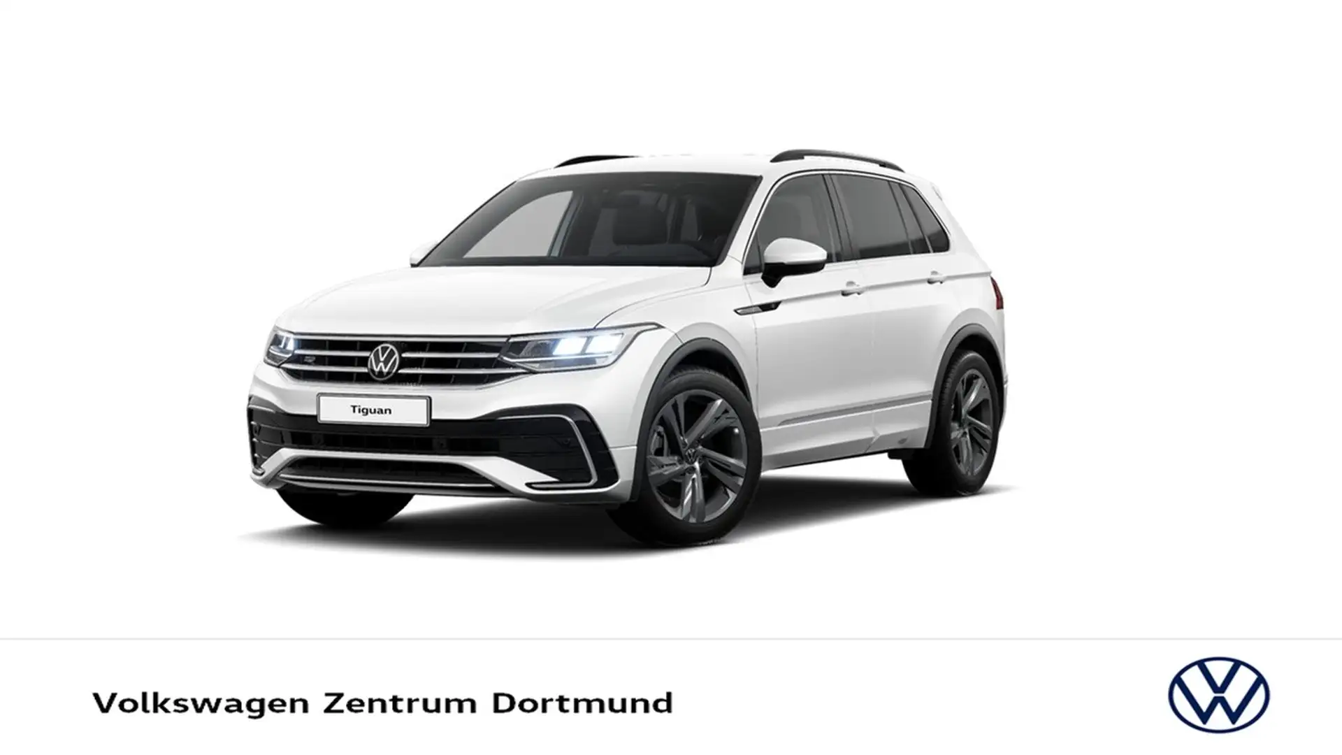 Volkswagen Tiguan 2.0 R-LINE 4X4 AHK CAM ACC LM19 E-KLAPPE Wit - 2