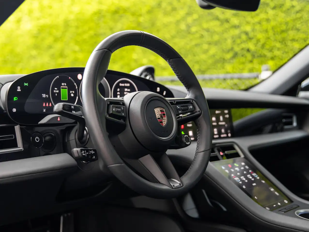Porsche Taycan FACELIFT BATT+/PANO/AIR/21"/MATRIX/CHRONO/360/ACC/18W/BOSE, миниатюра 7