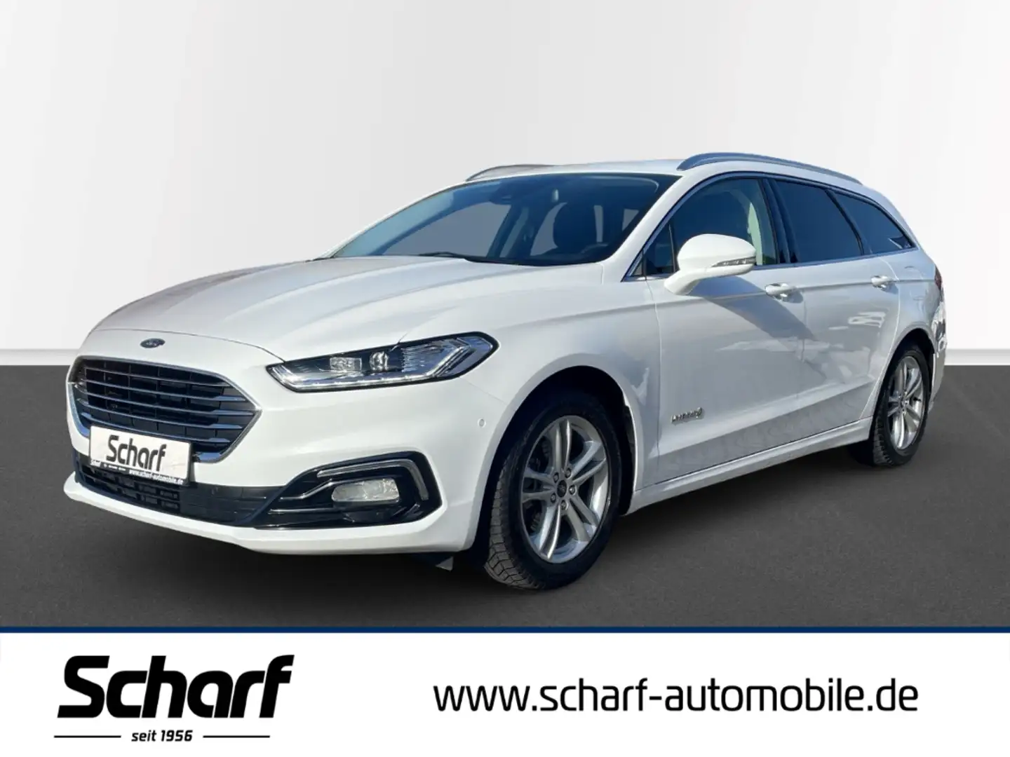 Ford Mondeo Turnier Hybrid 2.0 Navi LED El. Heckklappe Weiß - 1