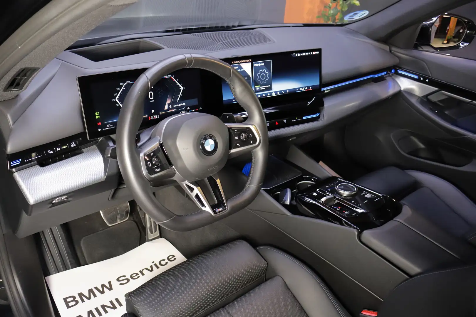 BMW 520 520dA M Sport Negro - 2