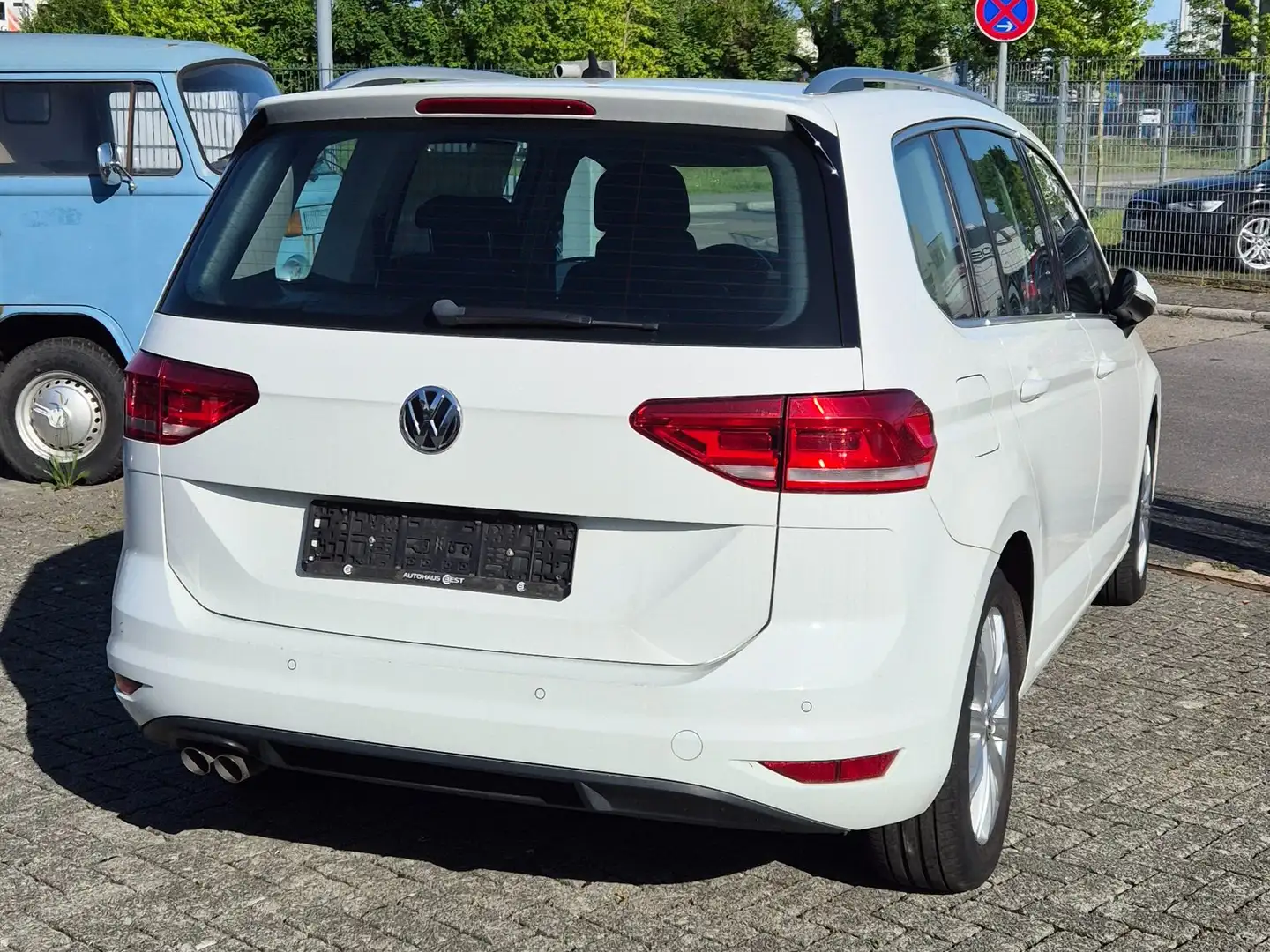 Volkswagen Touran 2.0 TDI SCR (BlueMotion Technology) highline Blanc - 2