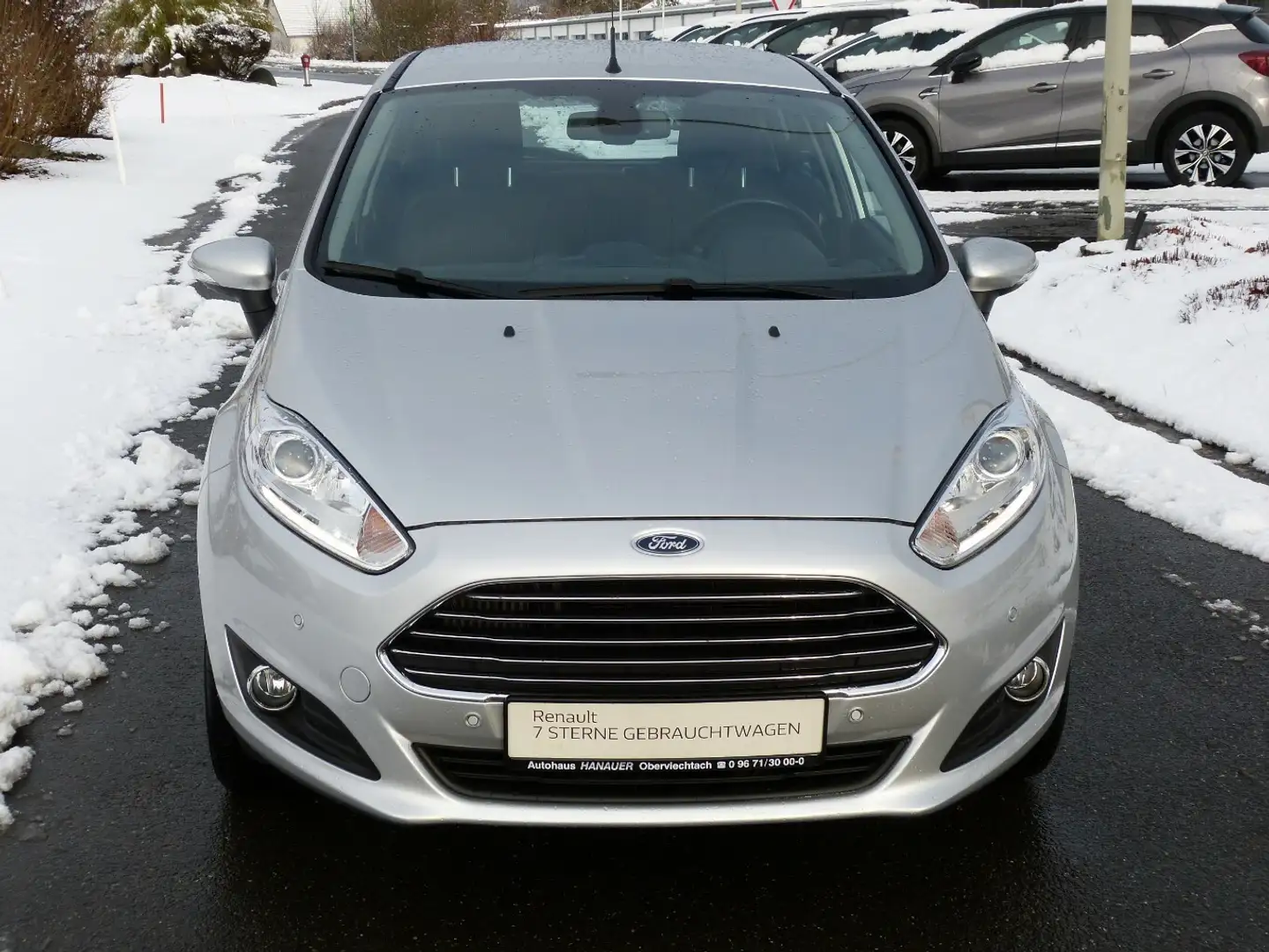 Ford Fiesta Titanium EcoBoost 1.0[SHZ/PDC/ALU] Silber - 2