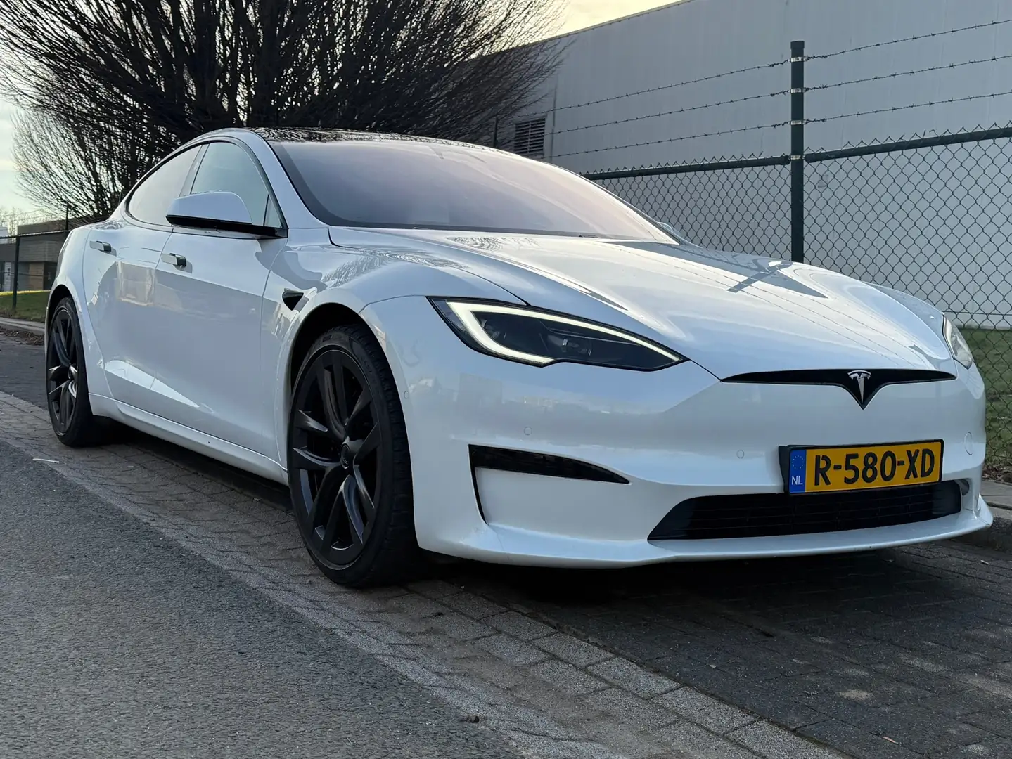 Tesla Model S Plaid Enhanced Autopilot Trekhaak Blanc - 2