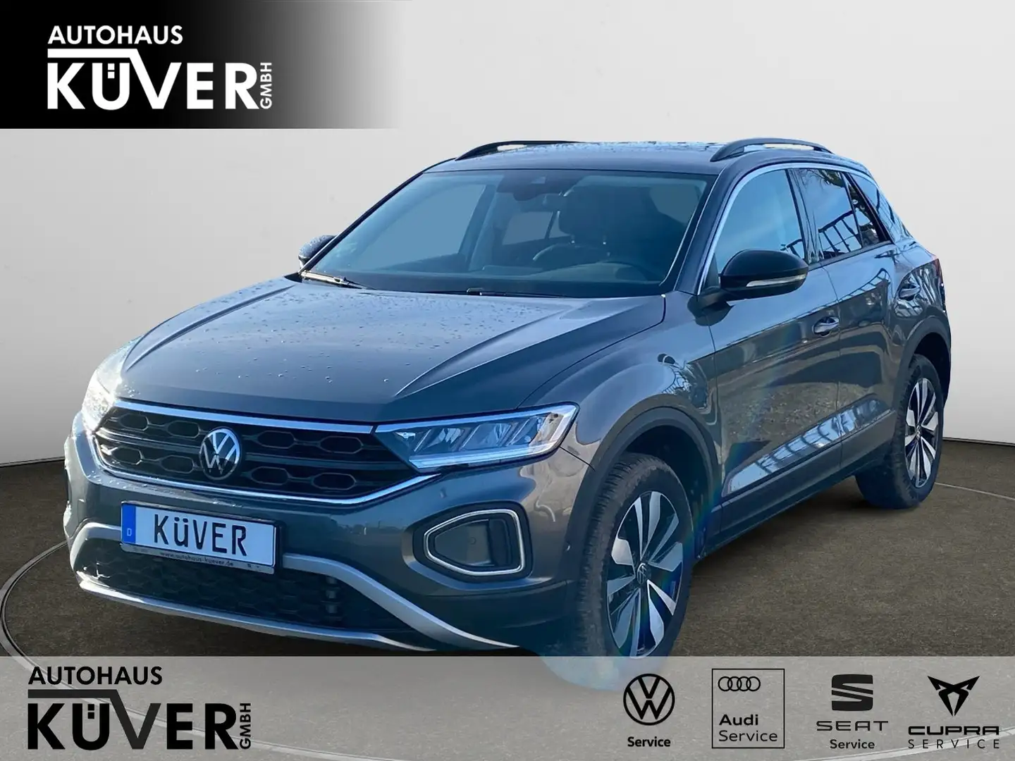 Volkswagen T-Roc Goal 1.5 TSI DSG APP*GJR*ACC*AHK*NAVI*LED*PDC Grau - 1