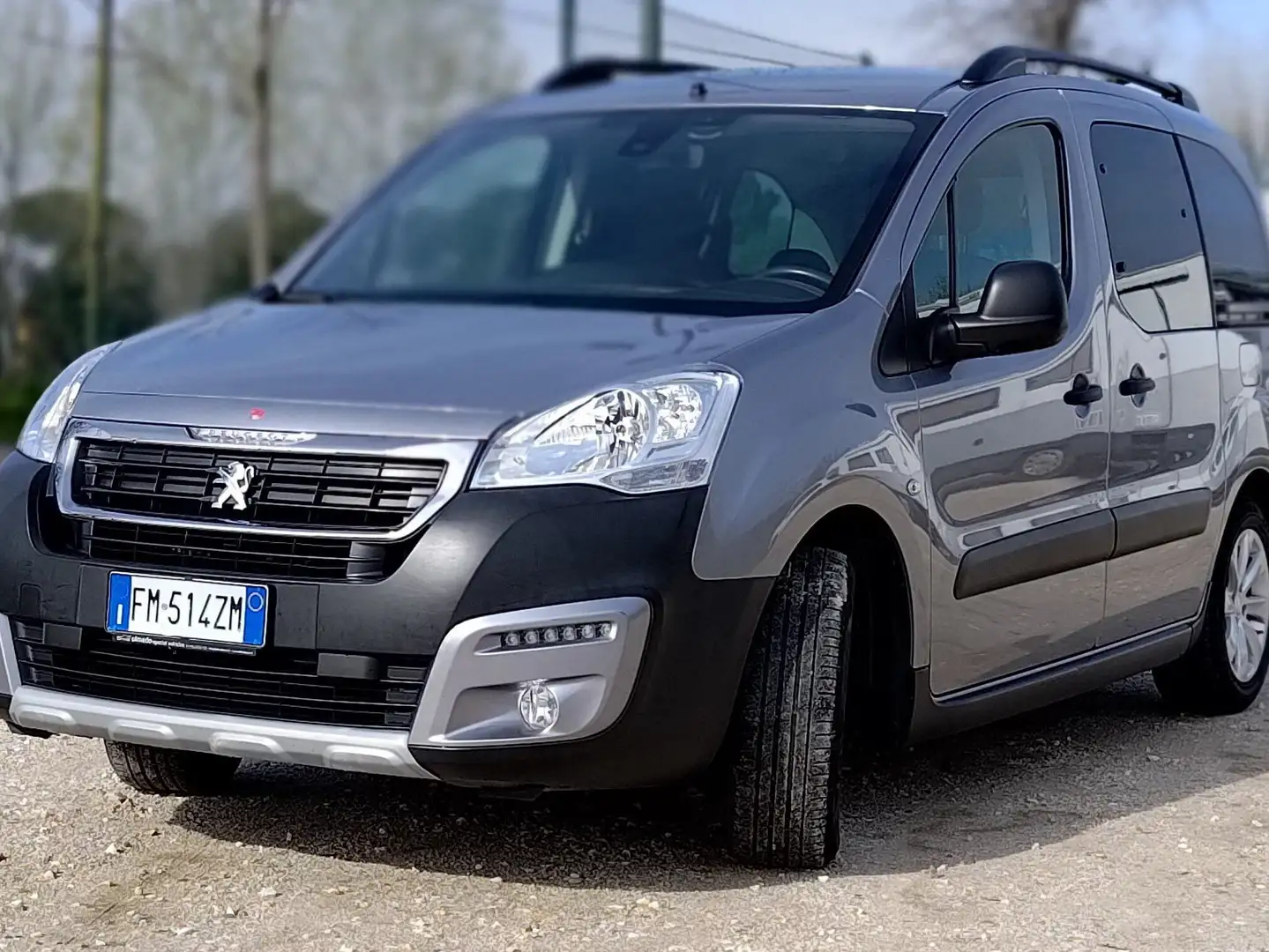 Peugeot Partner Partner Tepee 2015 Tepee 1.6 bluehdi Outdoor 100cv Grigio - 1