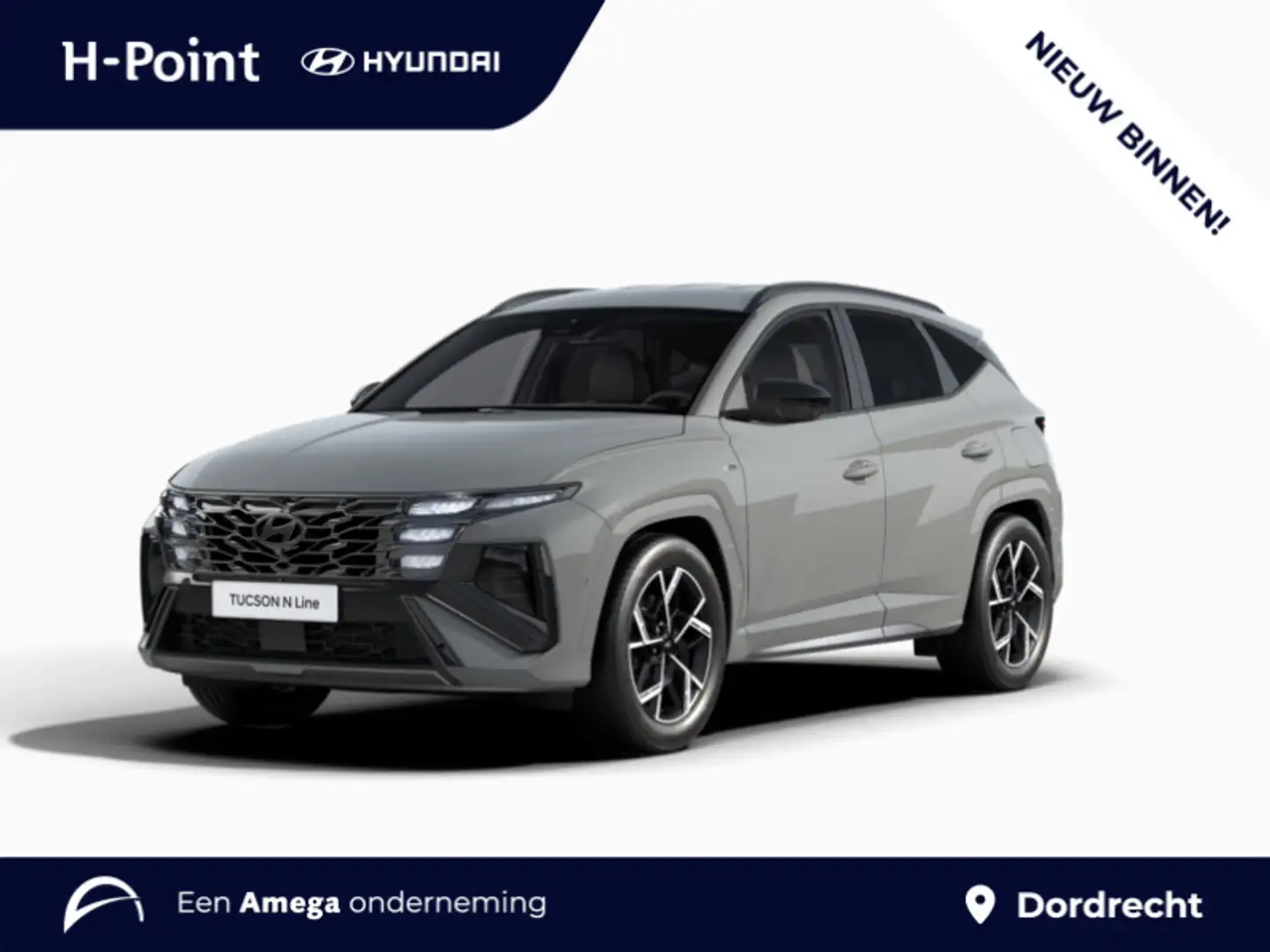 Hyundai TUCSON 1.6 T-GDI HEV N Line Sky | €5530 KORTING | Gris - 1