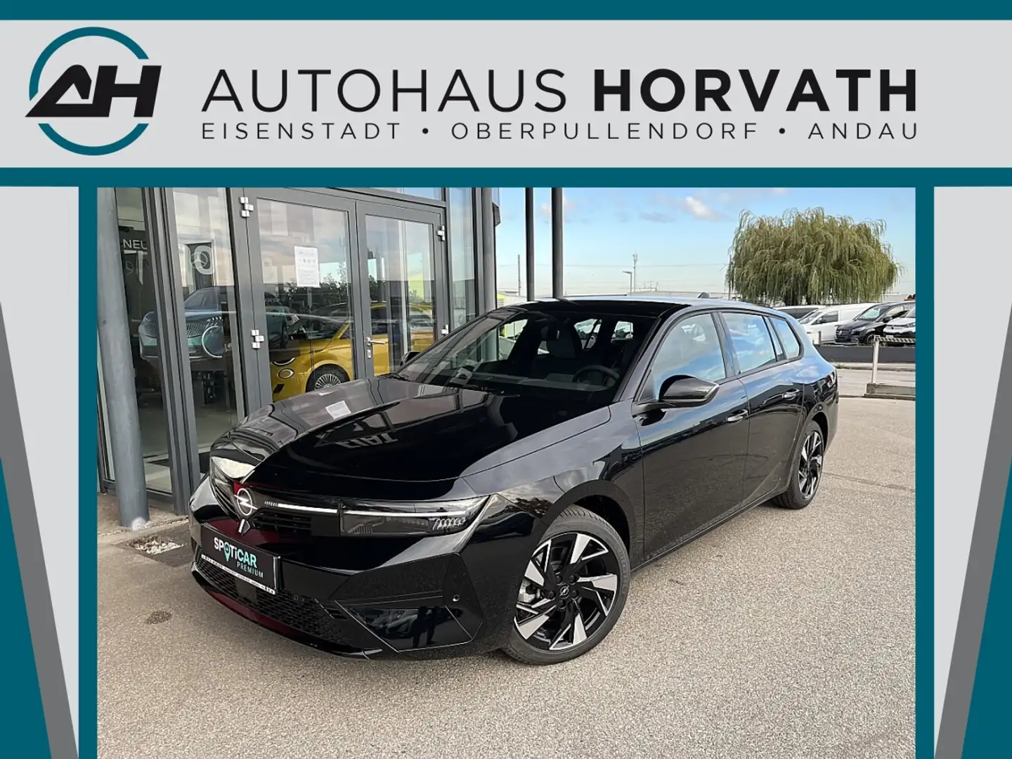 Opel Astra ST 1,2 Turbo MHEV Business Edition Aut. Schwarz - 1