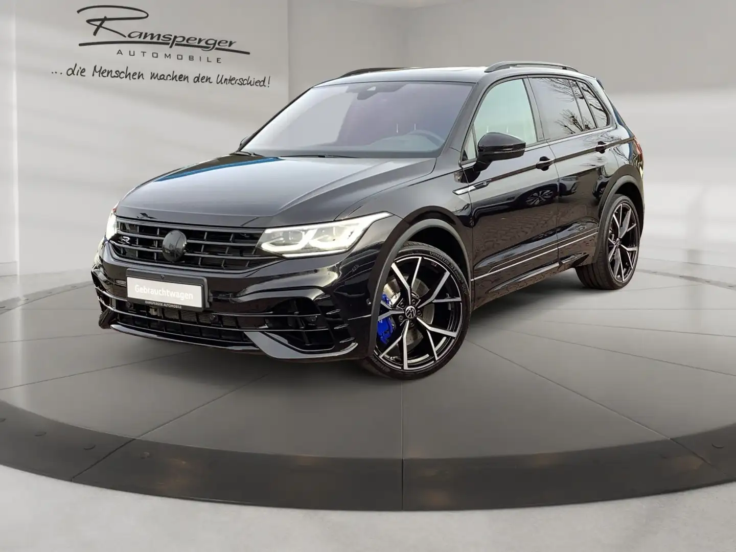 Volkswagen Tiguan 2.0 TSI DSG R ACC Akra Pano Leder Kamera Schwarz - 2