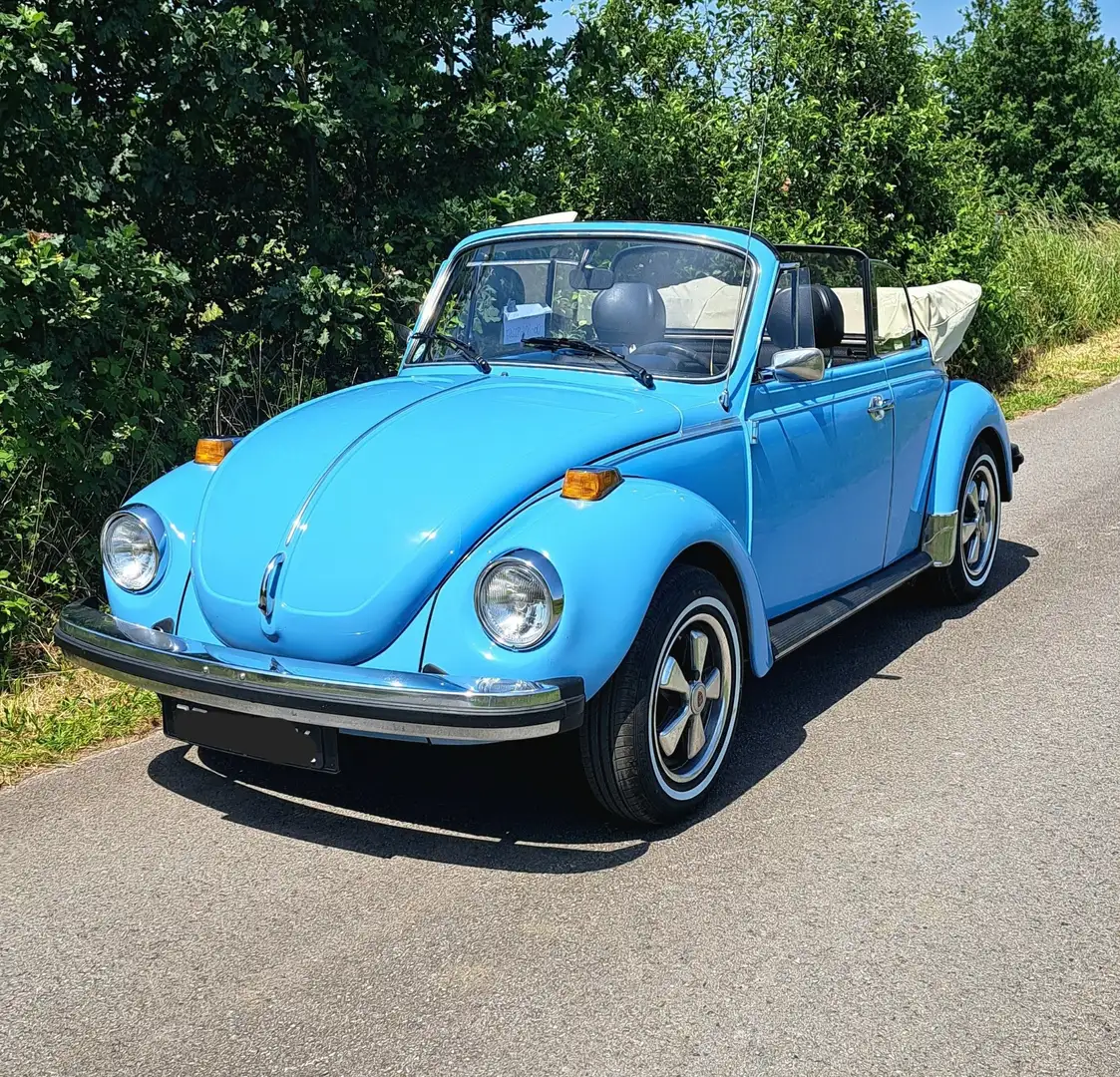 Volkswagen Kever Volkswagen Kever cabrio 1303 LS 1.6 Blauw - 1