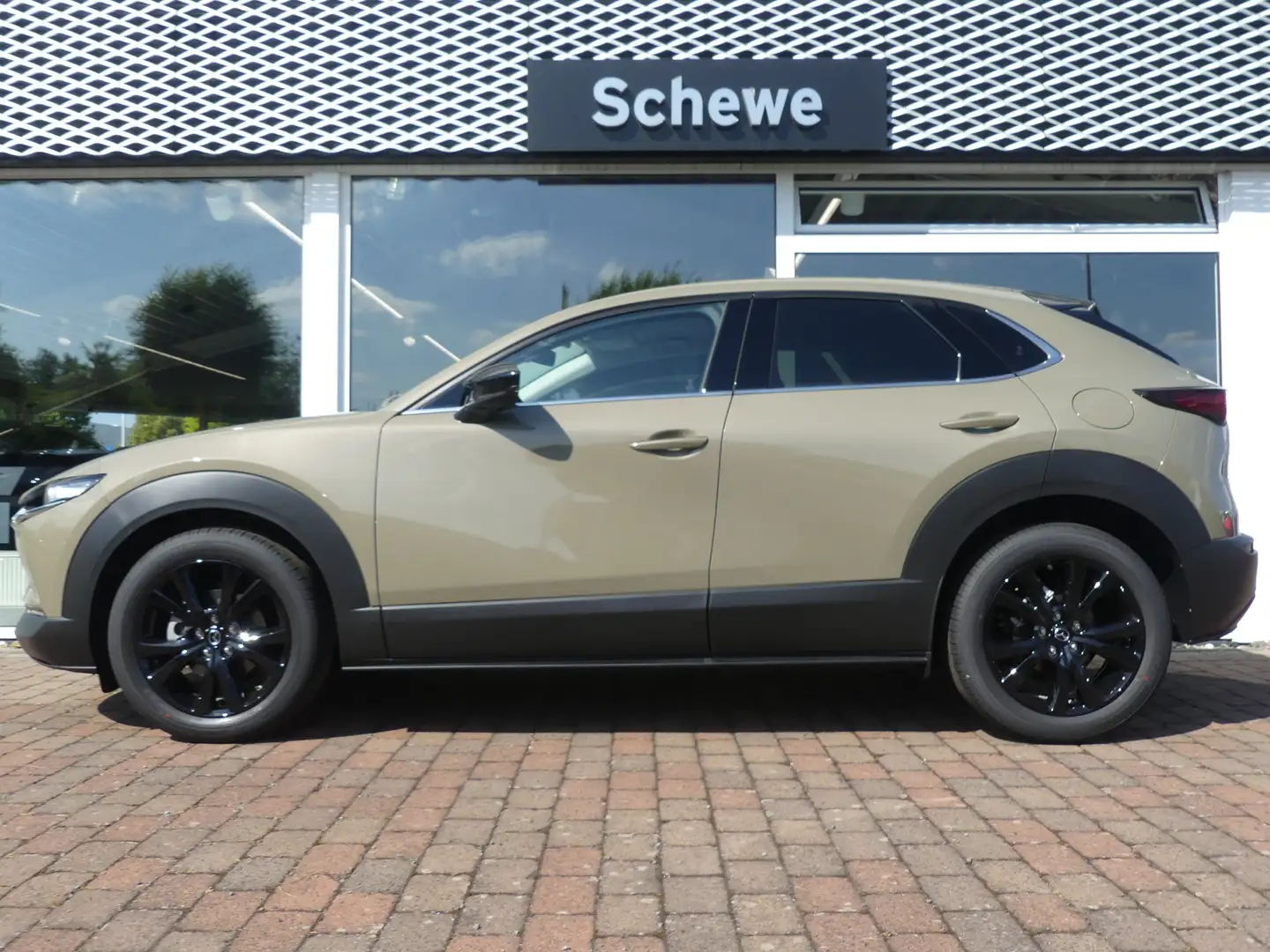 Mazda CX-30 2025 e-SKYACTIV-G M-Hybrid 140 HOMURA Grün - 2