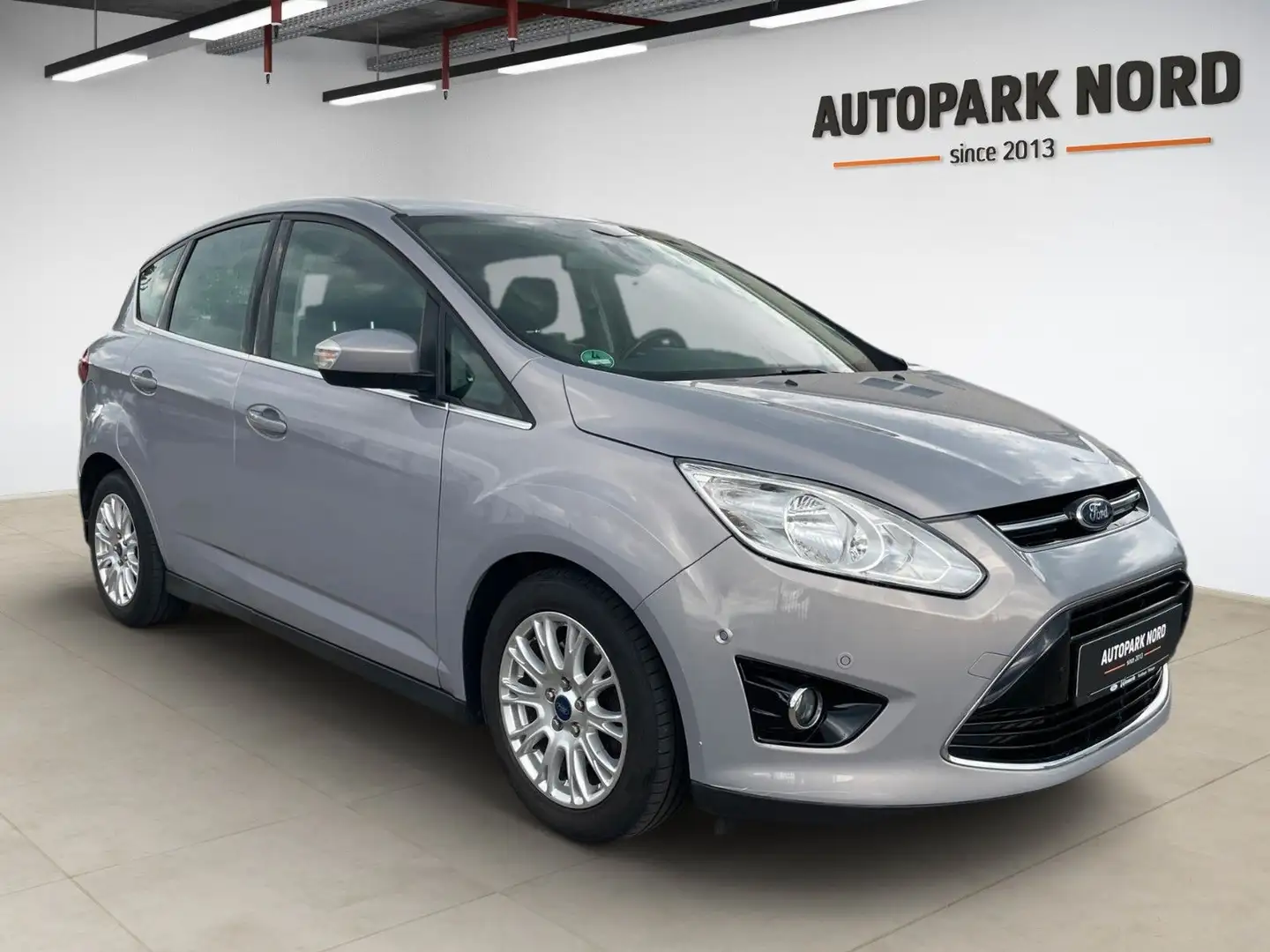 Ford C-Max 1.6 Titanium/1.Hand/AHK/SHZ/TEMP/PDC Silber - 2
