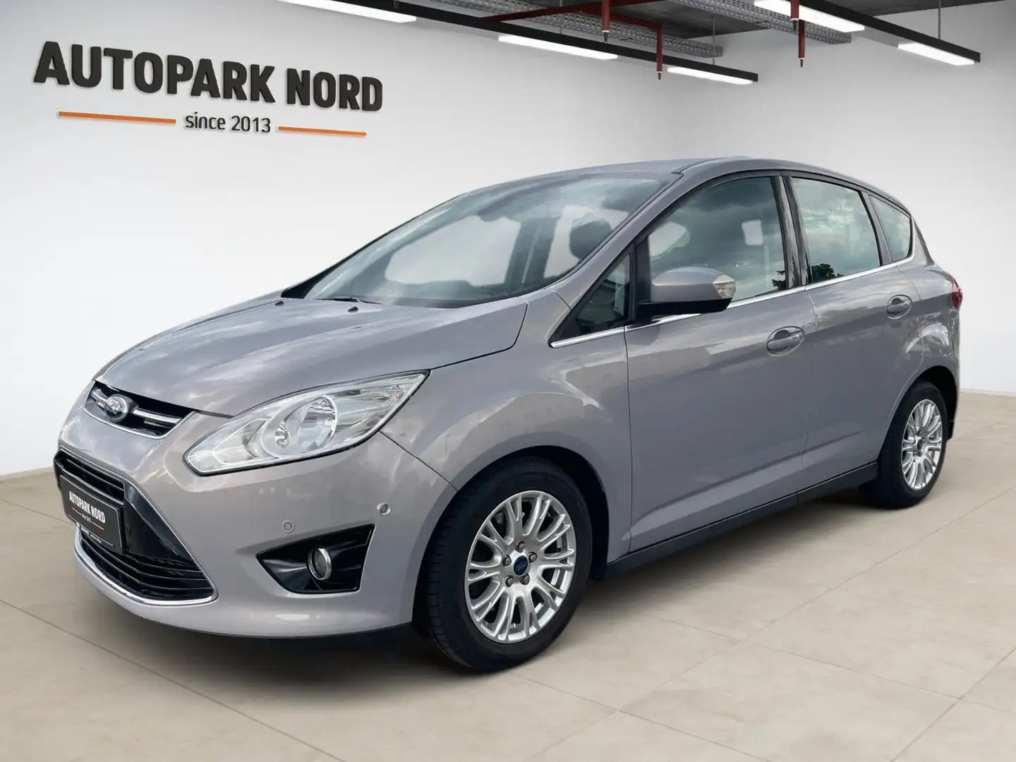 Ford C-Max 1.6 Titanium/1.Hand/AHK/SHZ/TEMP/PDC Silber - 1